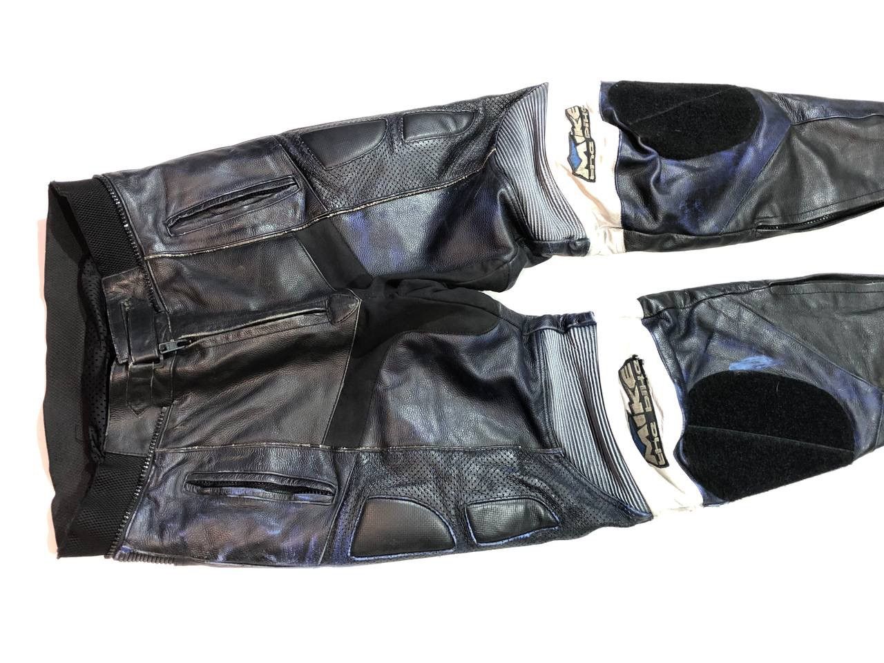 Leather Mike The Bike Leather Moto Racing Pants Size US 33 - 5 Thumbnail