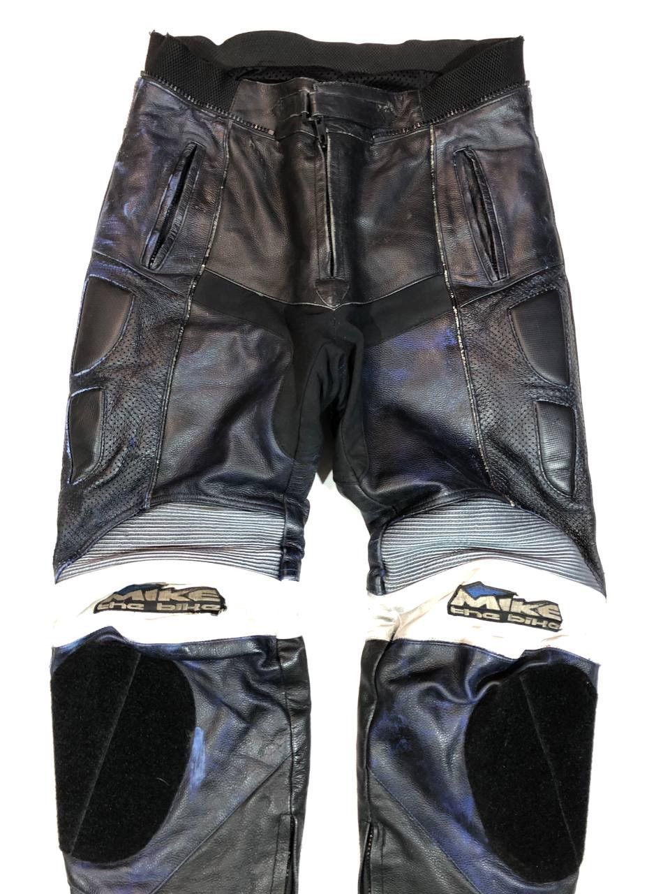 Leather Mike The Bike Leather Moto Racing Pants Size US 33 - 2 Thumbnail
