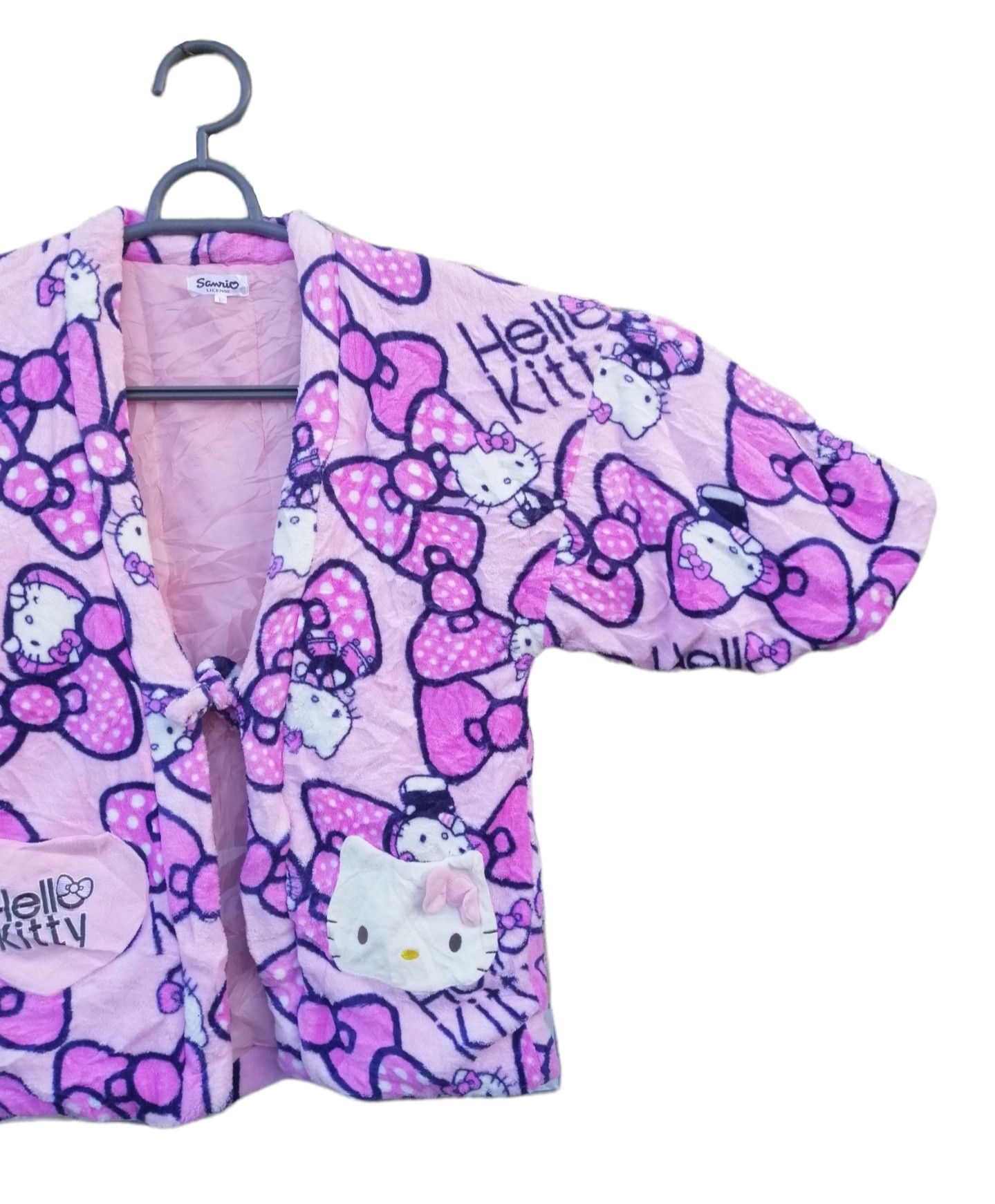 Japanese Brand Vintage Hello kitty Noragi Kimono Japan Jacket Size L / US 10 / IT 46 - 5 Thumbnail