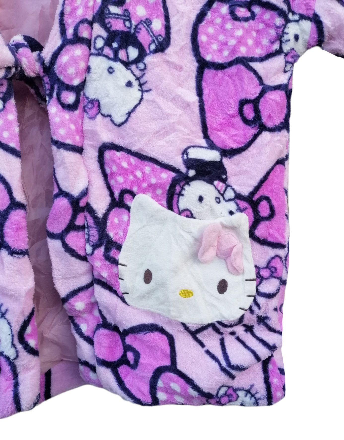 Japanese Brand Vintage Hello kitty Noragi Kimono Japan Jacket Size L / US 10 / IT 46 - 7 Thumbnail