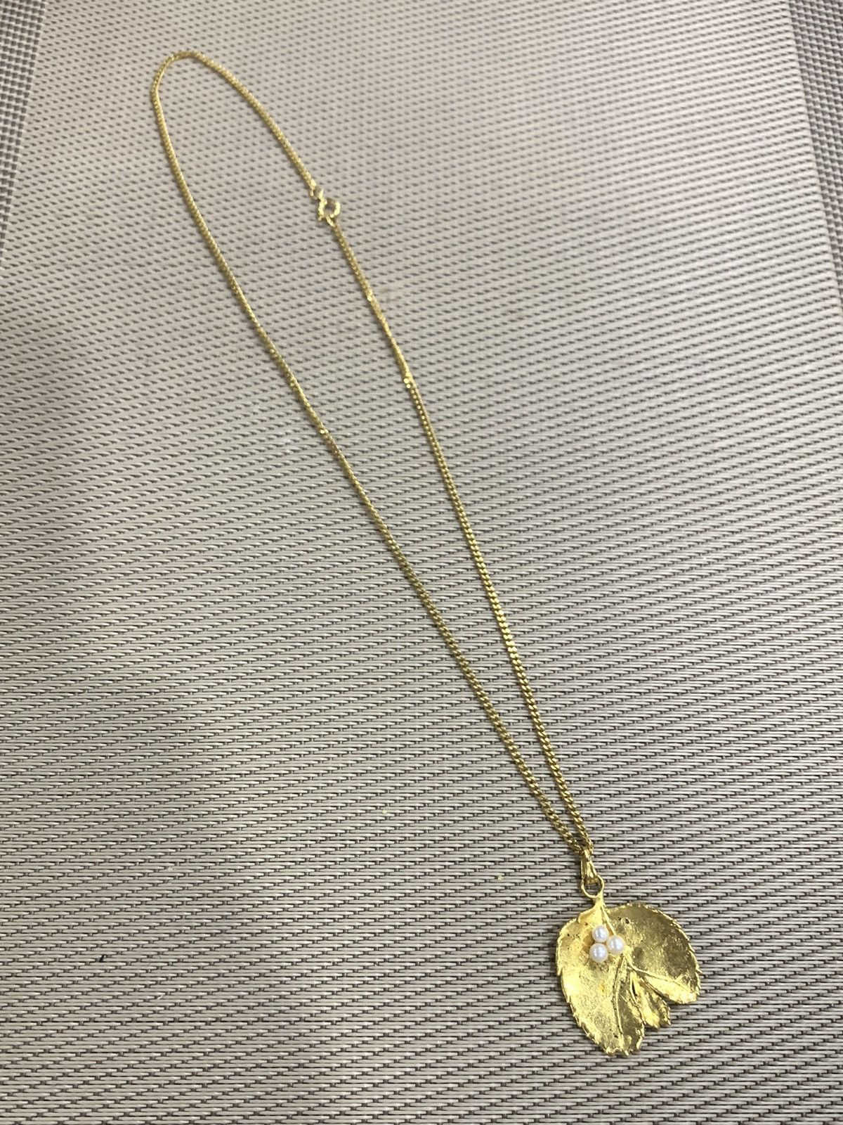 Jewelry × Vintage VINTAGE RISIS 24K GOLD PLATED PEARLS NECKLACE Size ONE SIZE - 2 Thumbnail