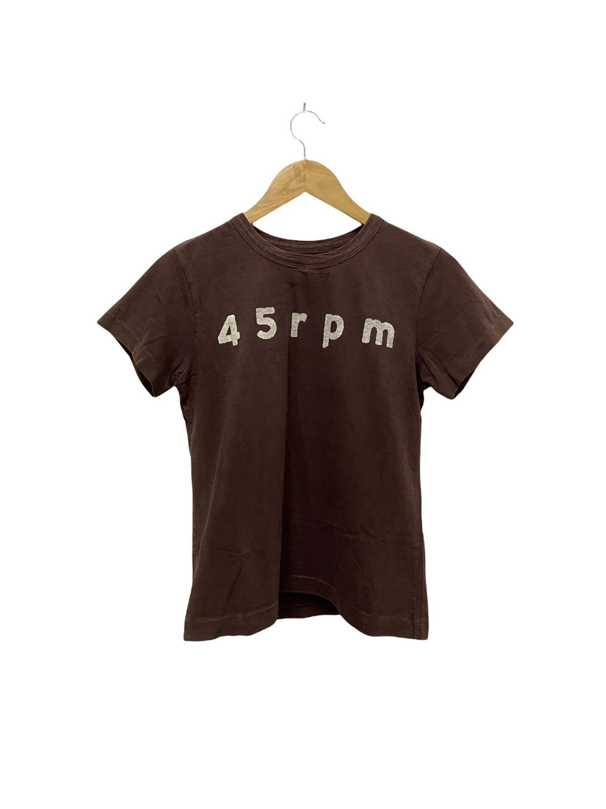 45rpm 45RPM Spell out Big Logo Shirt Size S / US 4 / IT 40 - 1 Thumbnail
