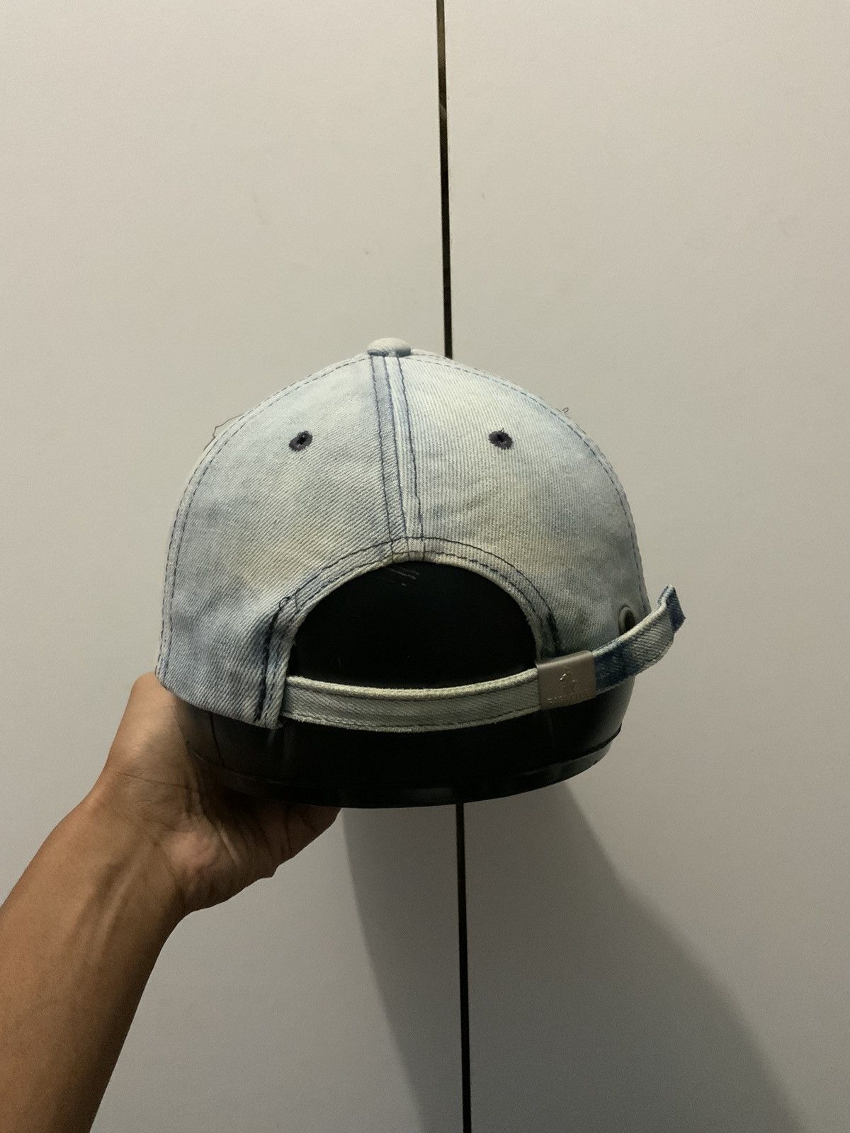 Japanese Brand Acid Light Wash Denime Fade Hat Size ONE SIZE - 3 Thumbnail