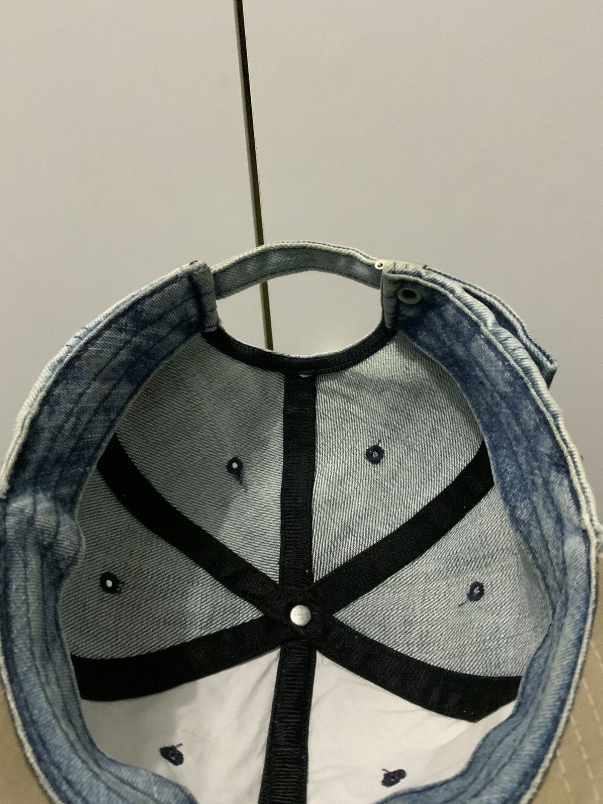Japanese Brand Acid Light Wash Denime Fade Hat Size ONE SIZE - 9 Thumbnail
