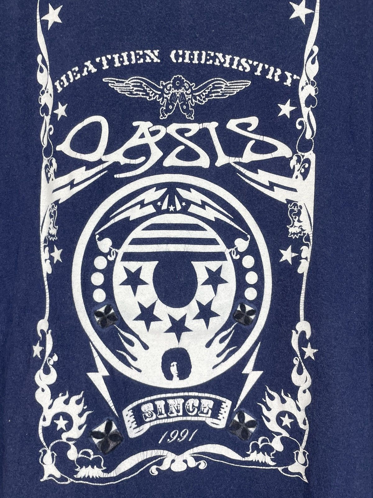 Band Tees Vintage Y2K Oasis bripop band tee Size US L / EU 52-54 / 3 - 4 Thumbnail