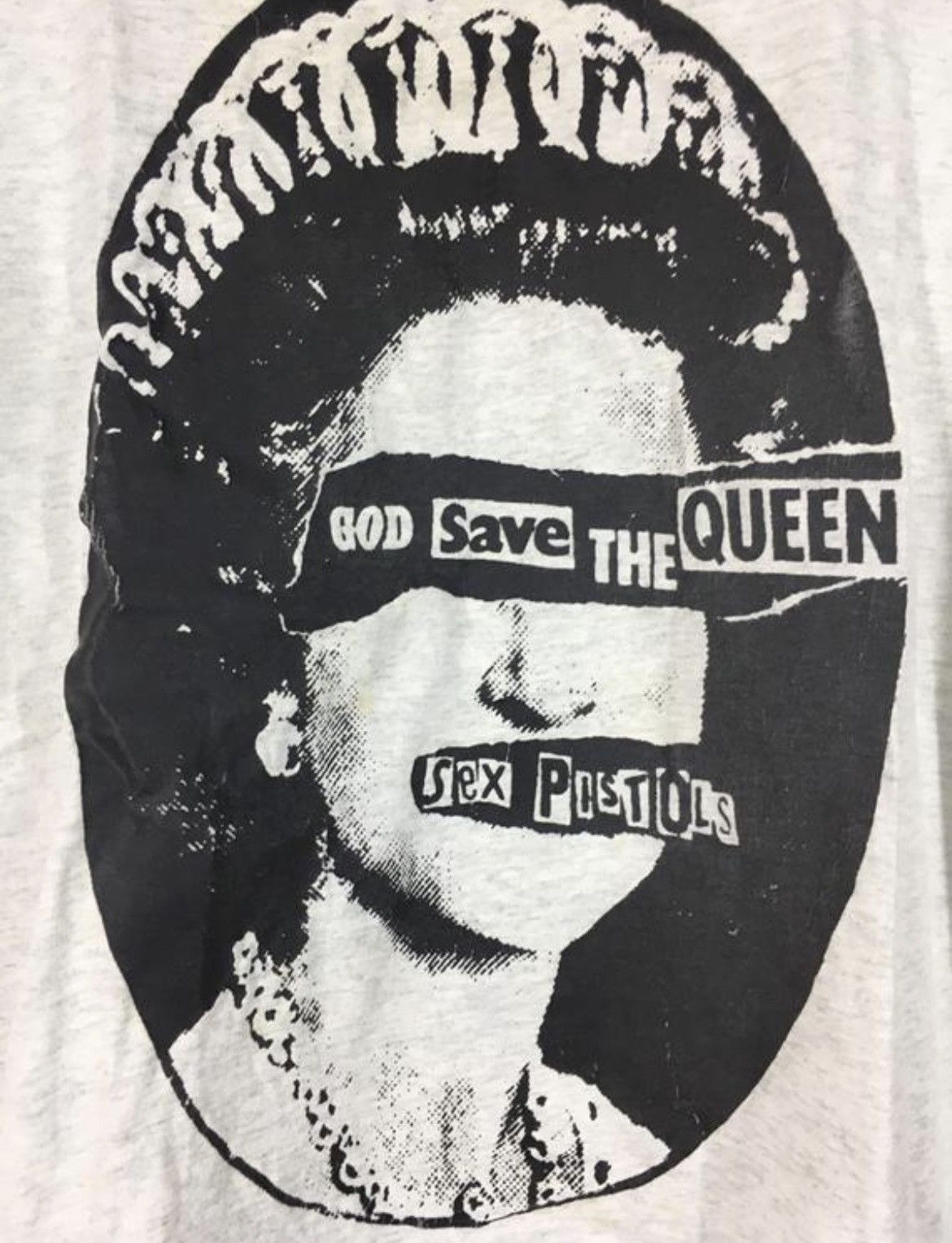 Band Tees Vintage 90s Sex Pistols god save the queen punk band tee Size US M / EU 48-50 / 2 - 4 Thumbnail