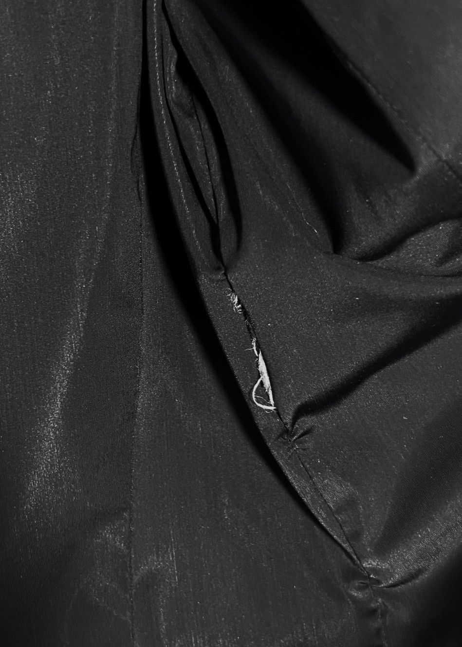 Balenciaga Balenciaga Black Leather Neck Tie Open Jacket Size M / US 6-8 / IT 42-44 - 4 Thumbnail