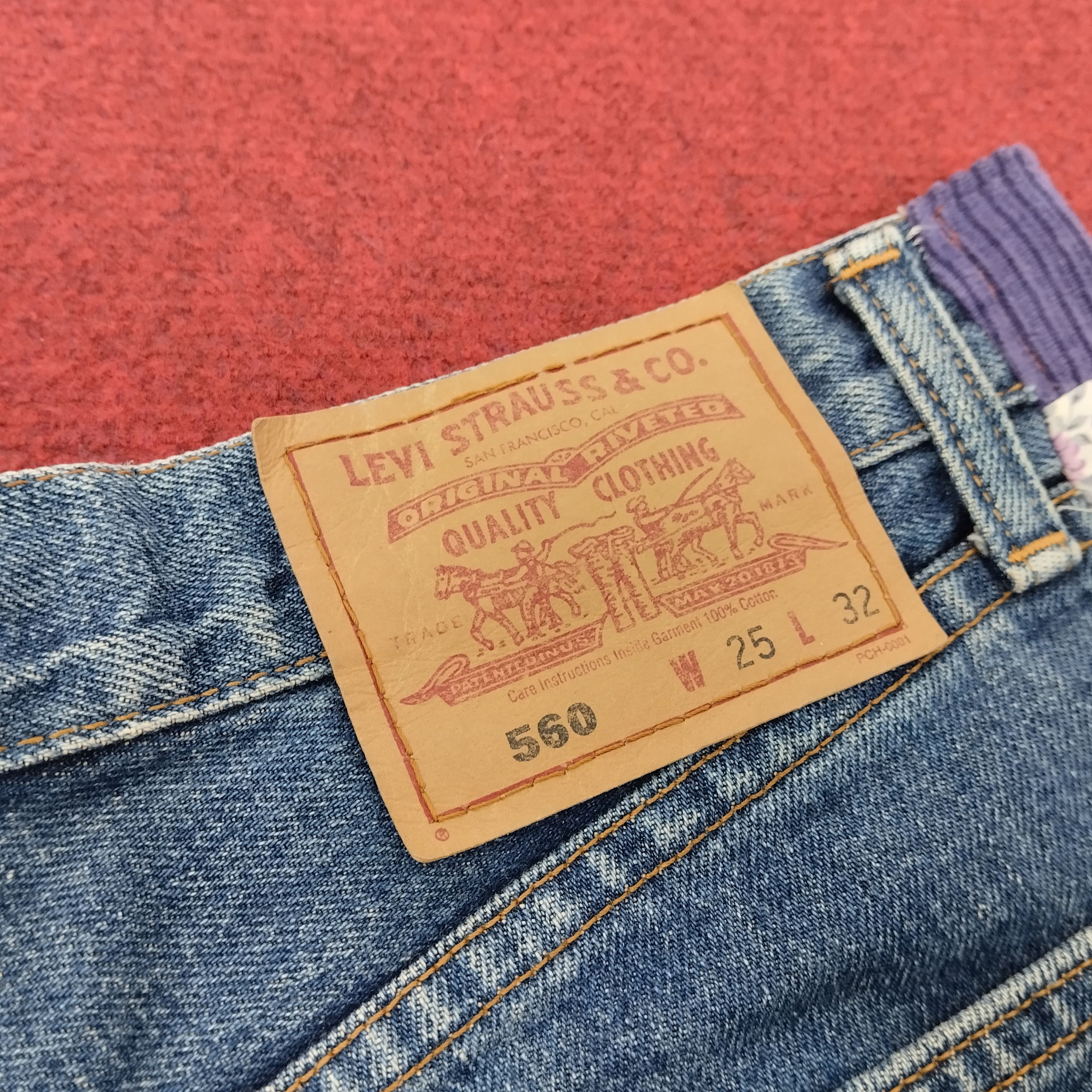 Other Levi's Japanese Style Design Streetwear Style Denim Jeans Size US 31 - 11 Thumbnail