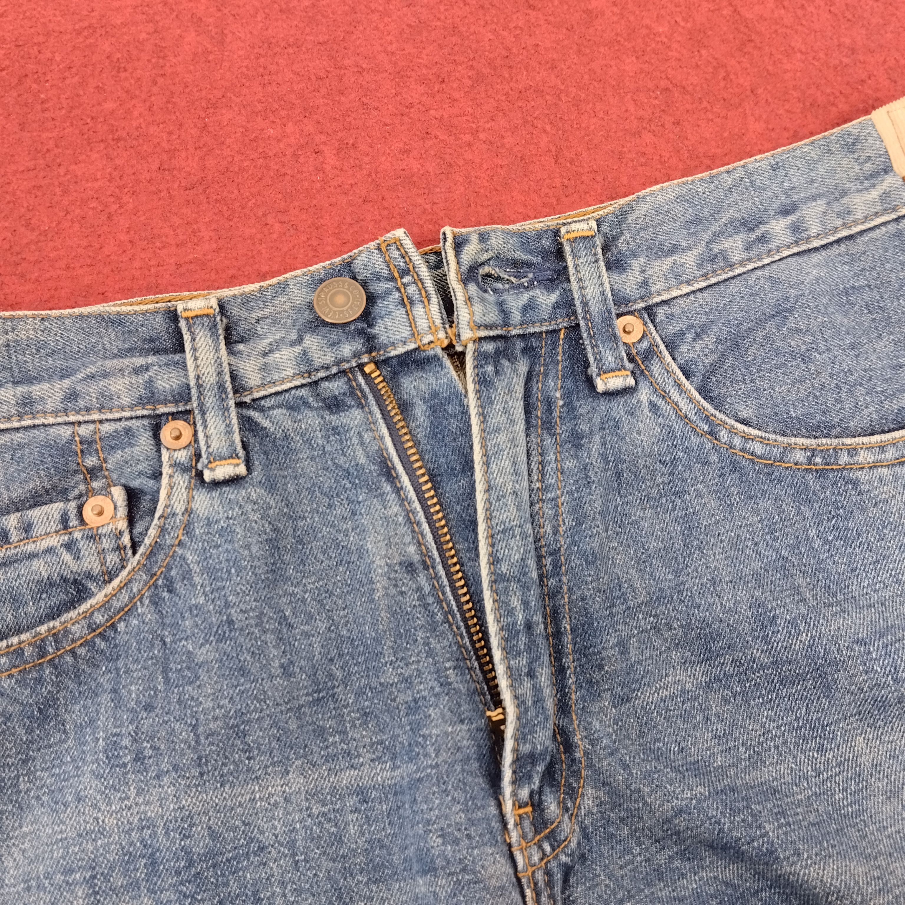 Other Levi's Japanese Style Design Streetwear Style Denim Jeans Size US 31 - 7 Thumbnail