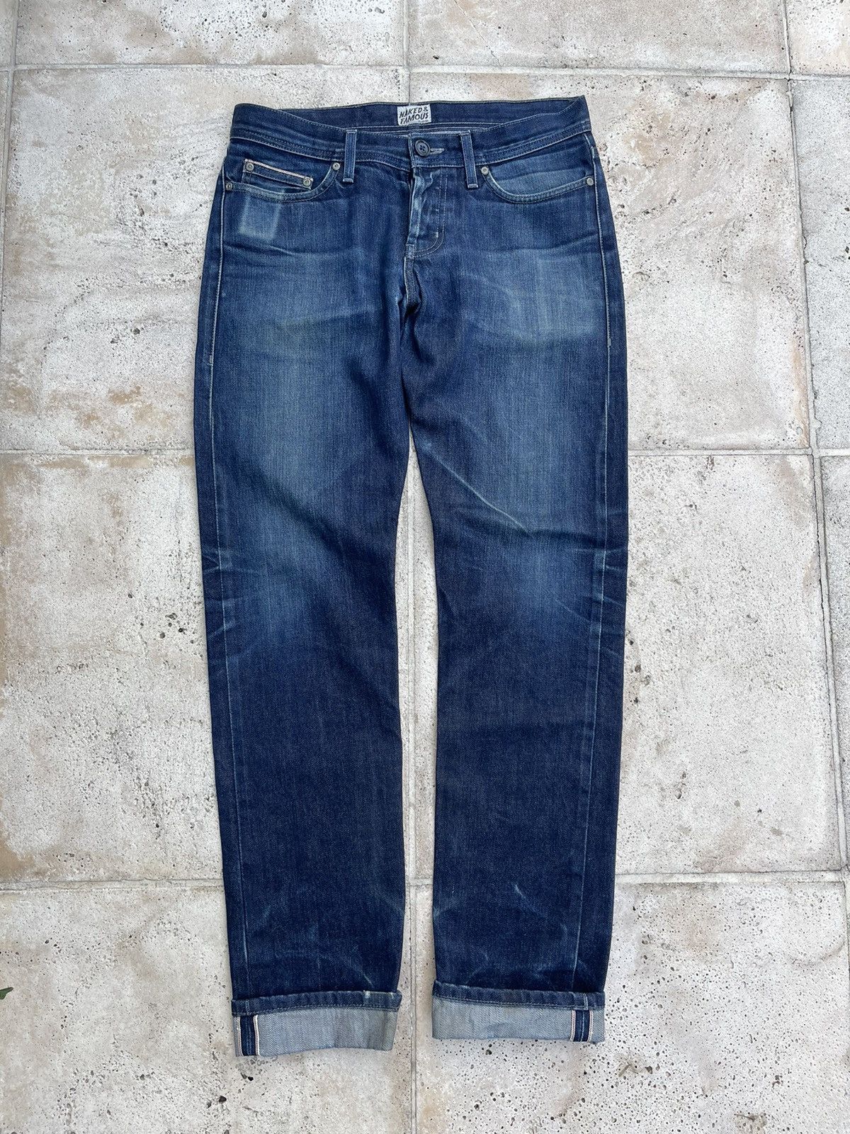 Naked & Famous Naked & Famous Selvedge Denim Jeans Weird Guy Fit ...