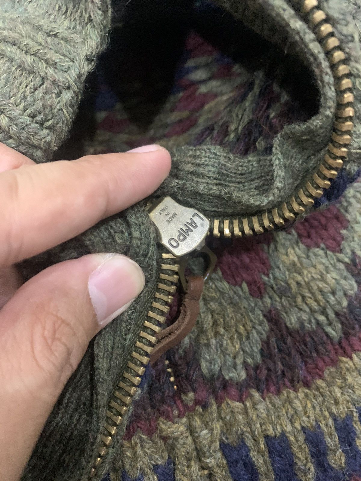 Polo Ralph Lauren RALPH LAUREN NAVAJO PATTERN HAND KNIT KNITWEAR JACKET Size US L / EU 52-54 / 3 - 6 Thumbnail