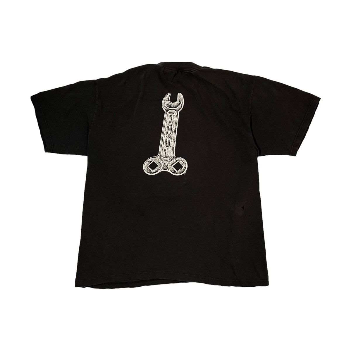 Band Tees × Vintage 90s Tool Wrench Dick Tee Size US XL / EU 56 / 4 - 2 Thumbnail