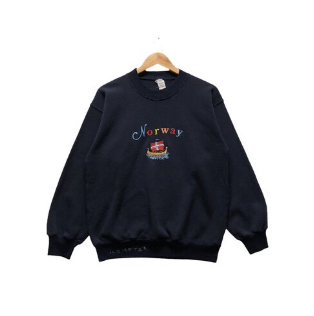 Norway Sweatshirt Biglogo Embroidery Multicolour Spellout