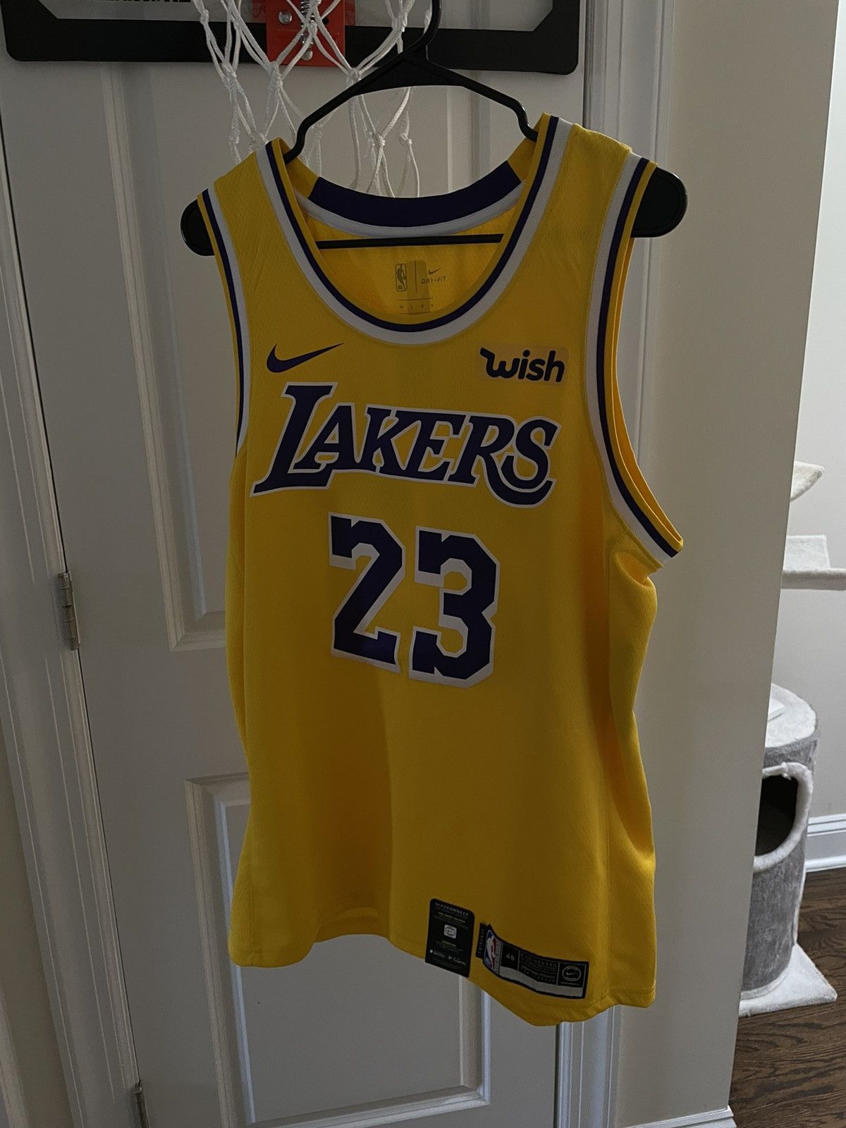 Nike Los Angeles Lakers Lebron James MVP White Jersey By Nike, Grailed in  2023