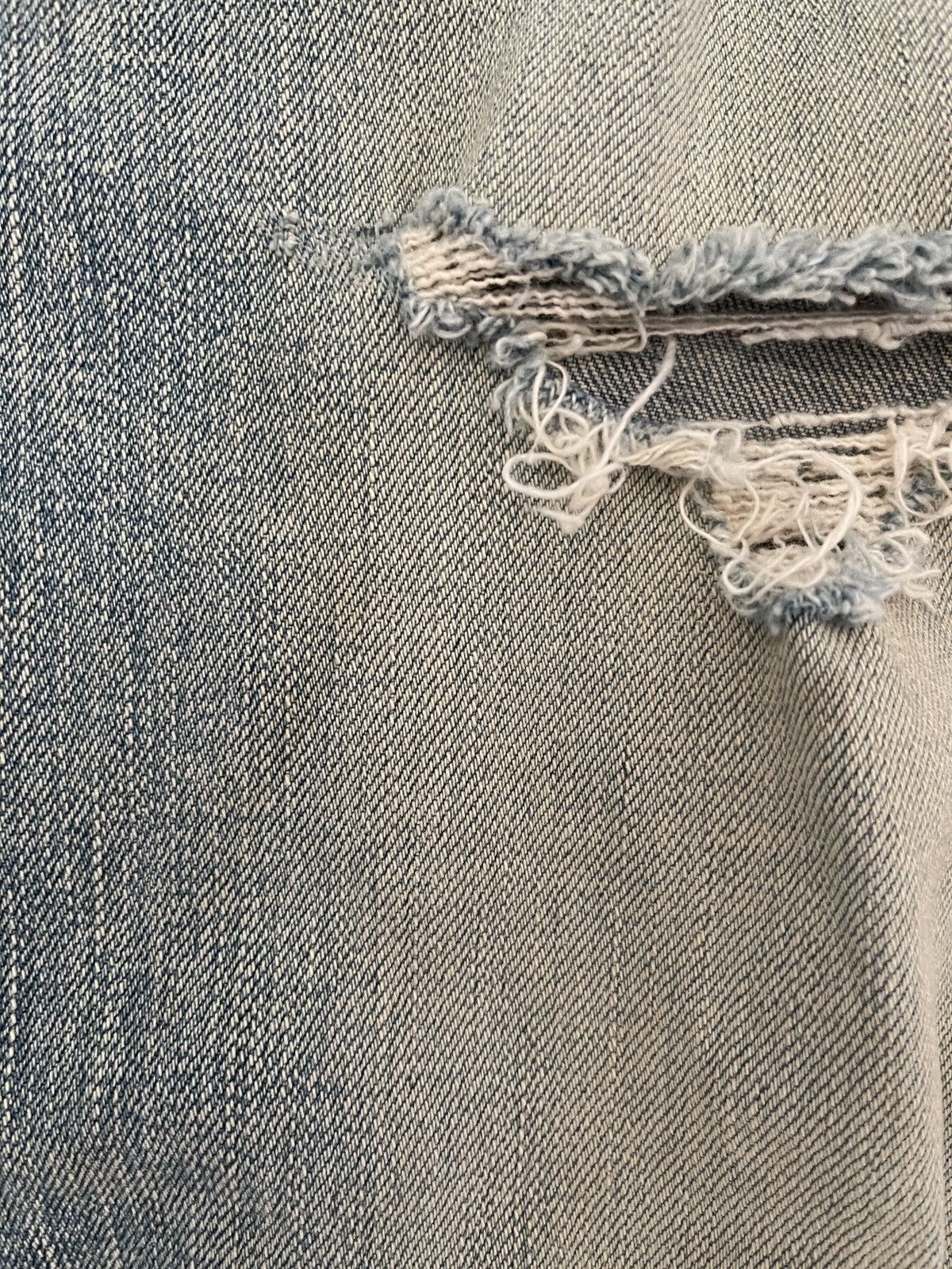Saint Laurent Paris Saint Laurent Distressed denim D02 M/SK-LW Size US 31 - 4 Thumbnail