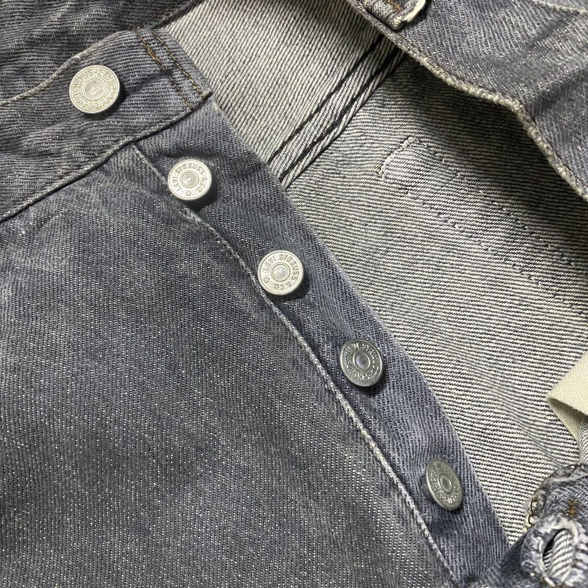 Levi's Vintage 80s Levis 501 Black Charcoal Jeans 30x30 Size US 30 / EU 46 - 16 Thumbnail