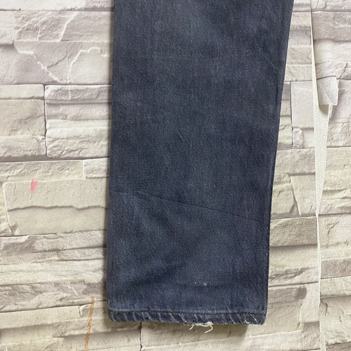 Levi's Vintage 80s Levis 501 Black Charcoal Jeans 30x30 Size US 30 / EU 46 - 12 Thumbnail
