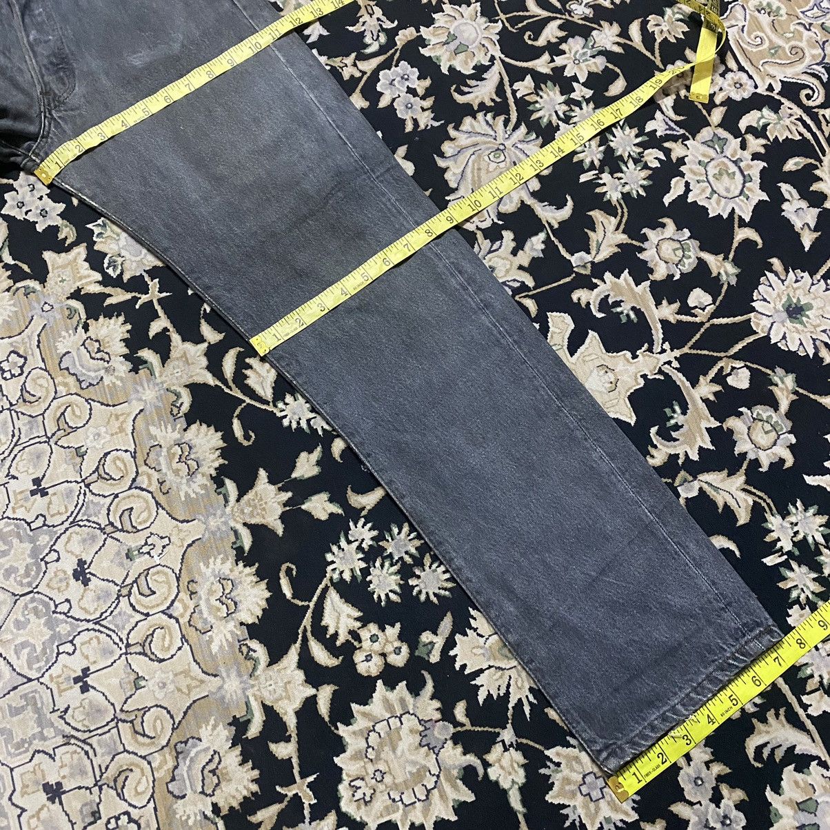 Levi's Vintage 80s Levis 501 Black Charcoal Jeans 30x30 Size US 30 / EU 46 - 22 Thumbnail