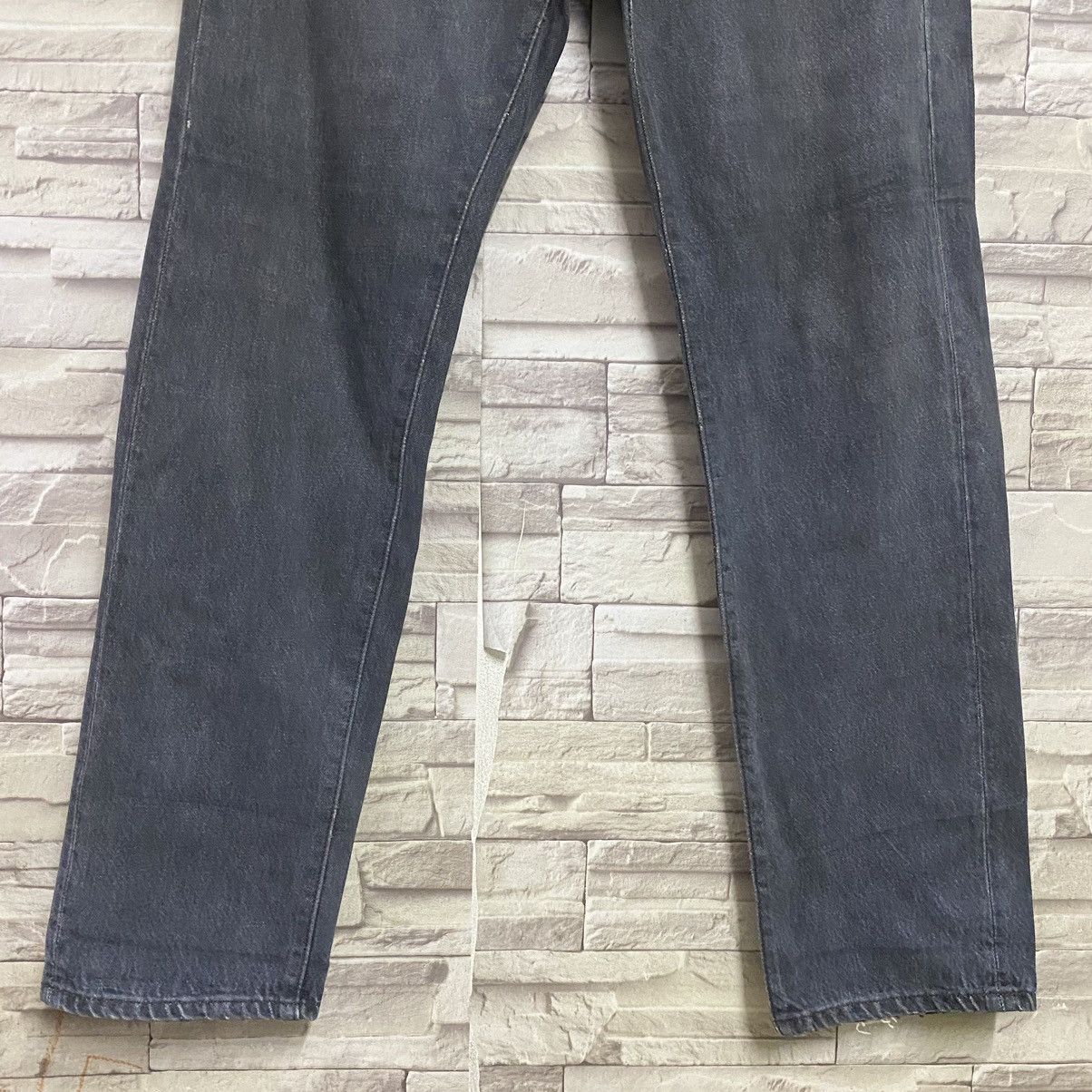 Levi's Vintage 80s Levis 501 Black Charcoal Jeans 30x30 Size US 30 / EU 46 - 5 Thumbnail