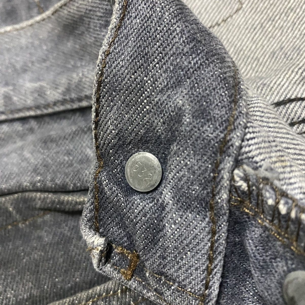 Levi's Vintage 80s Levis 501 Black Charcoal Jeans 30x30 Size US 30 / EU 46 - 17 Thumbnail