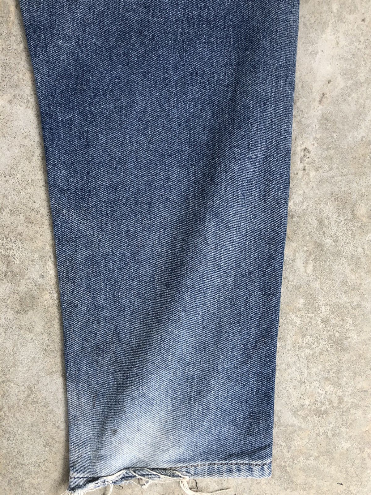 Marc Buchanan Pelle Pelle Marc Buchanan Baggy Jeans Embroidered Jeans Size US 31 - 12 Thumbnail