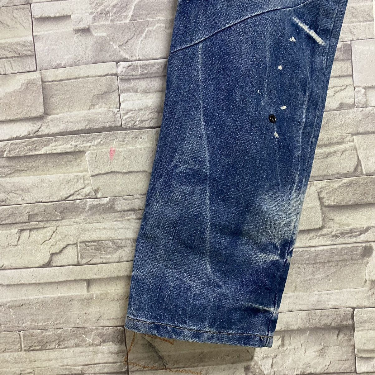 PPFM PPFM Cyber Destructed Denim Jeans Size US 31 - 9 Thumbnail