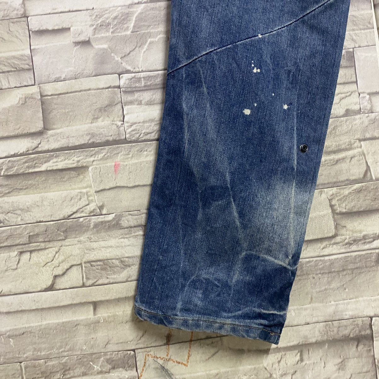 PPFM PPFM Cyber Destructed Denim Jeans Size US 31 - 16 Thumbnail