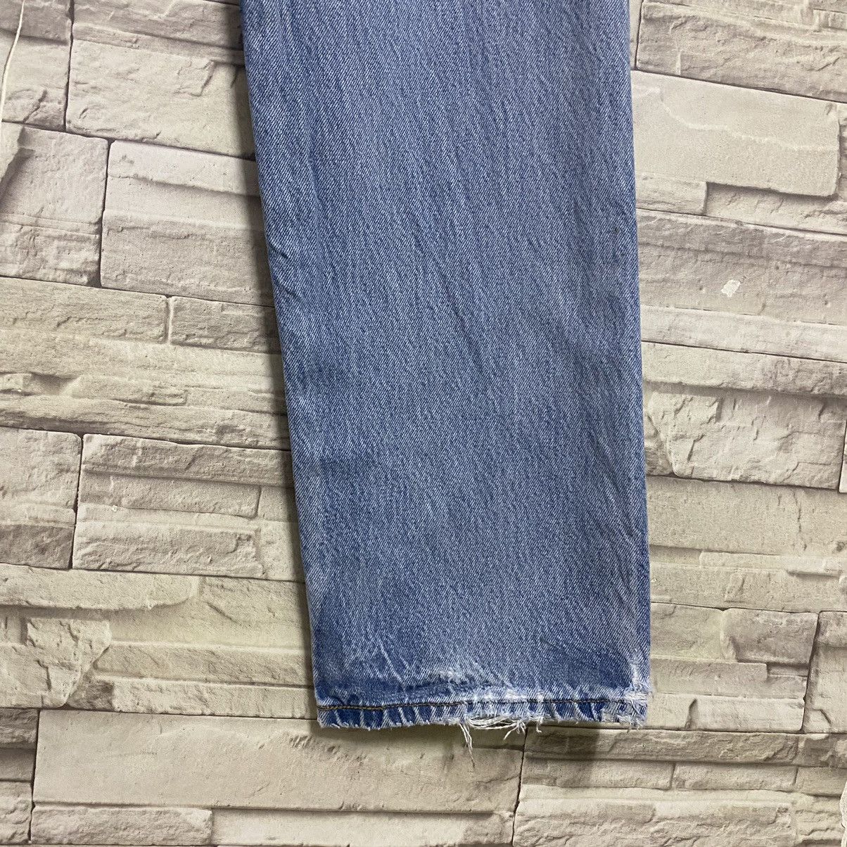 Levi's Vintage Levis 501 Sky Blue Nice Faded Jeans 34x32 Size US 34 / EU 50 - 17 Thumbnail