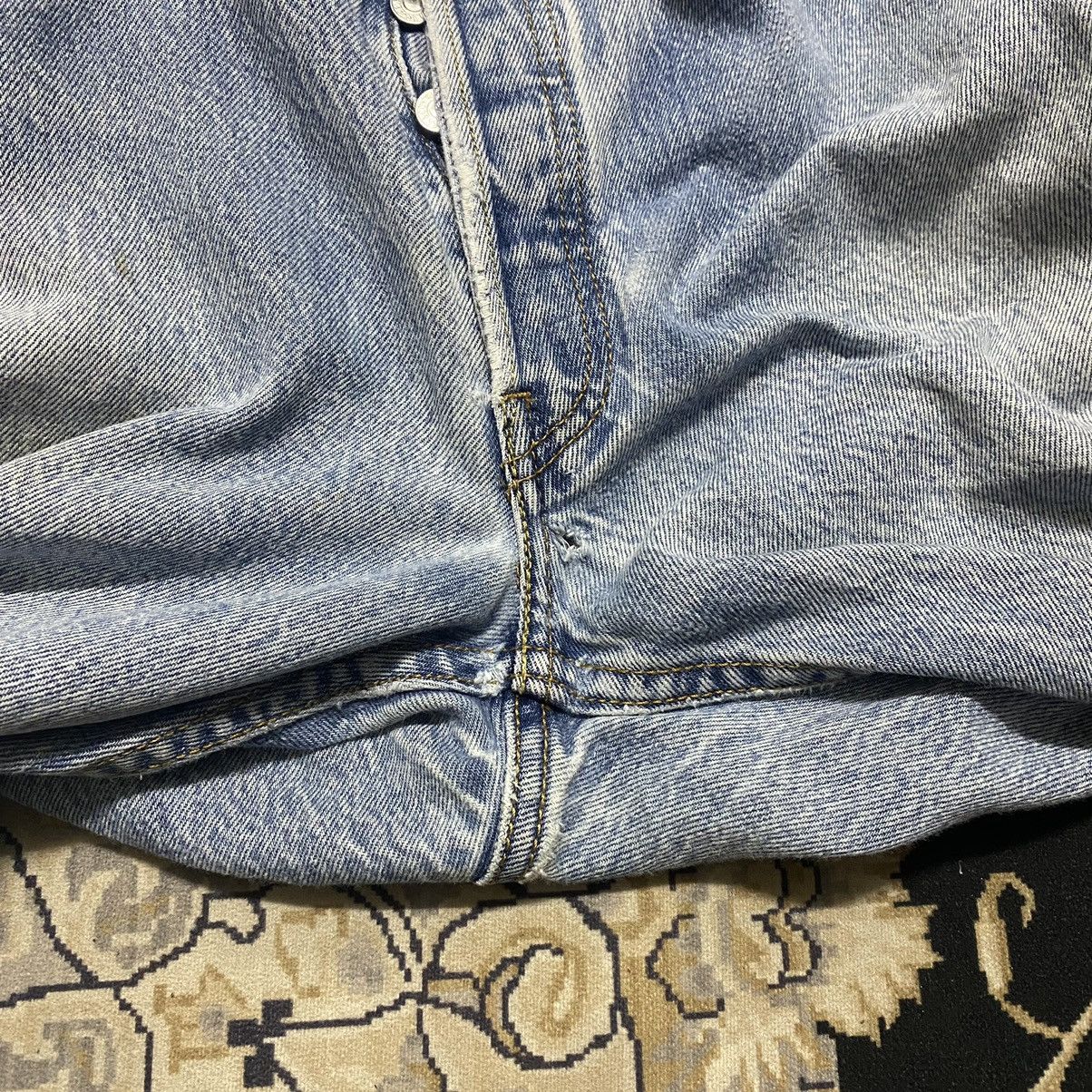 Levi's Vintage Levis 501 Sky Blue Nice Faded Jeans 34x32 Size US 34 / EU 50 - 19 Thumbnail