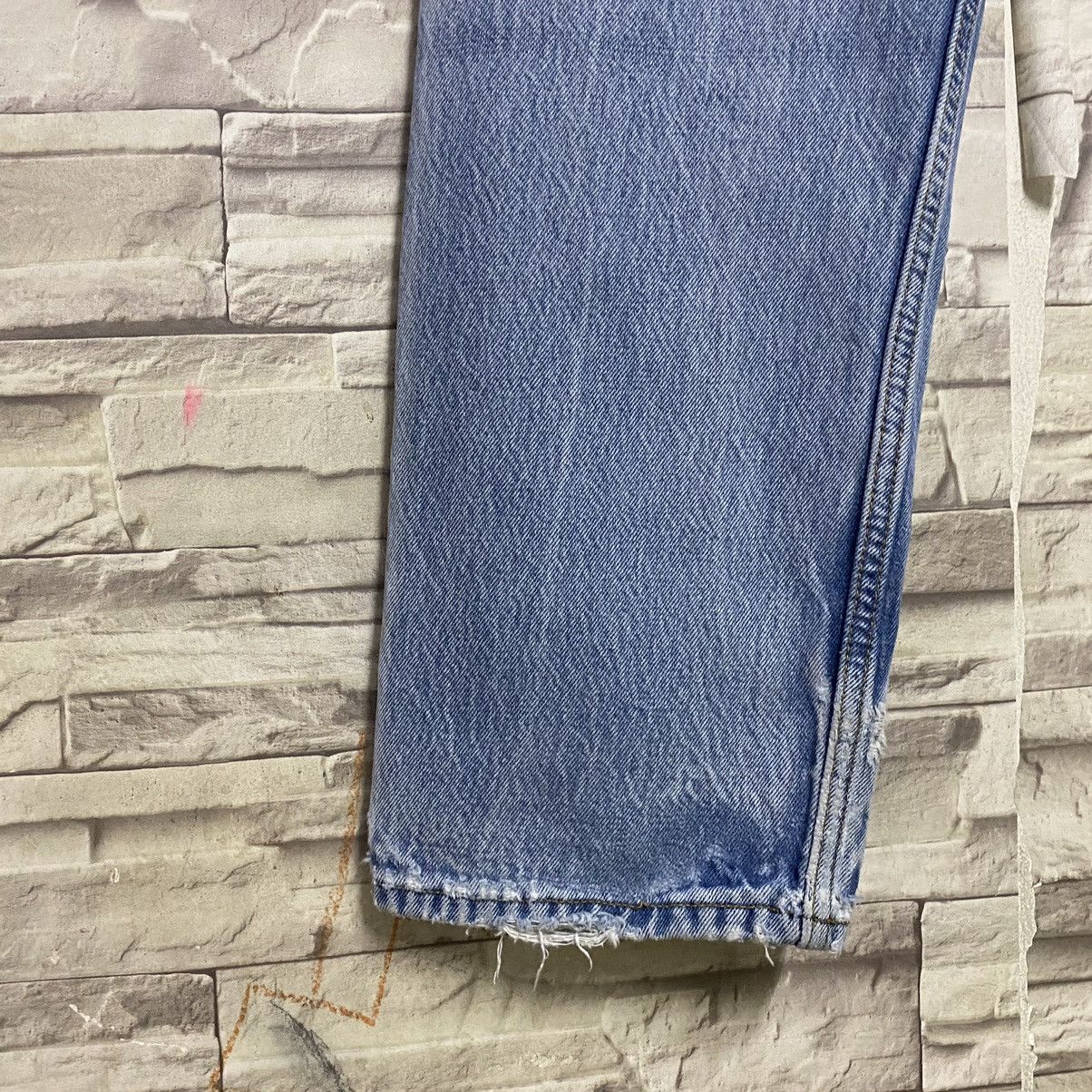 Levi's Vintage Levis 501 Sky Blue Nice Faded Jeans 34x32 Size US 34 / EU 50 - 18 Thumbnail