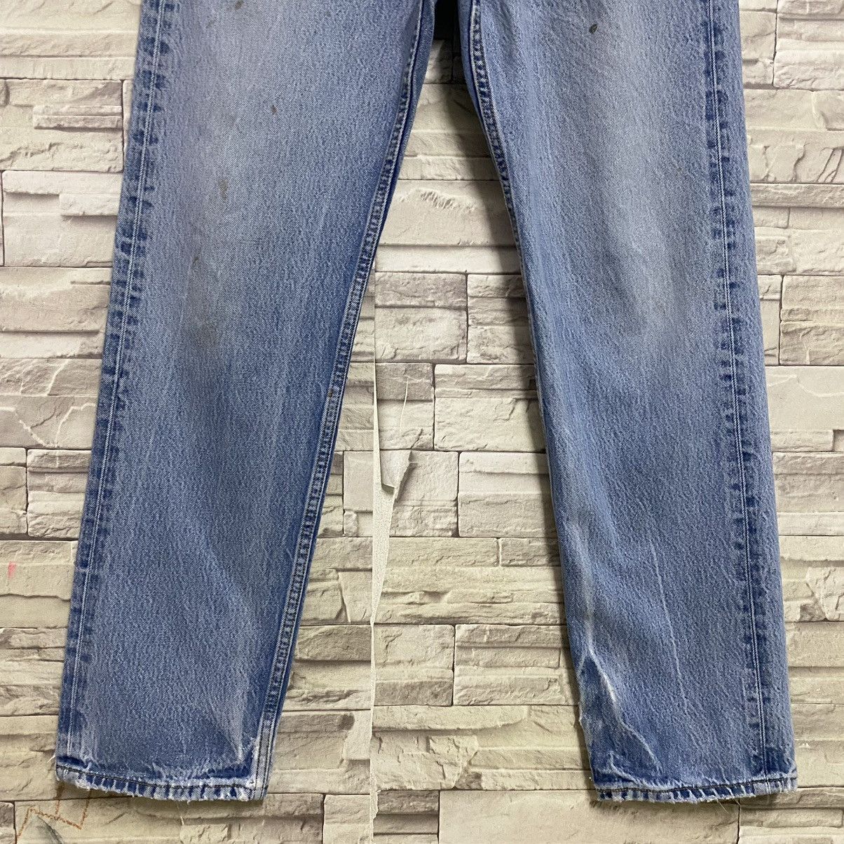 Levi's Vintage Levis 501 Sky Blue Nice Faded Jeans 34x32 Size US 34 / EU 50 - 9 Thumbnail
