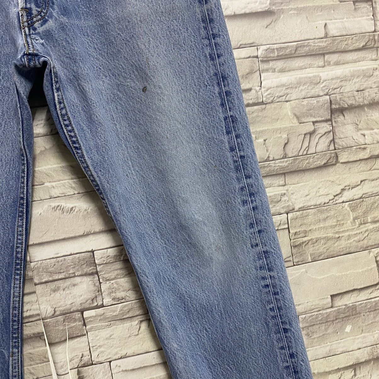 Levi's Vintage Levis 501 Sky Blue Nice Faded Jeans 34x32 Size US 34 / EU 50 - 8 Thumbnail