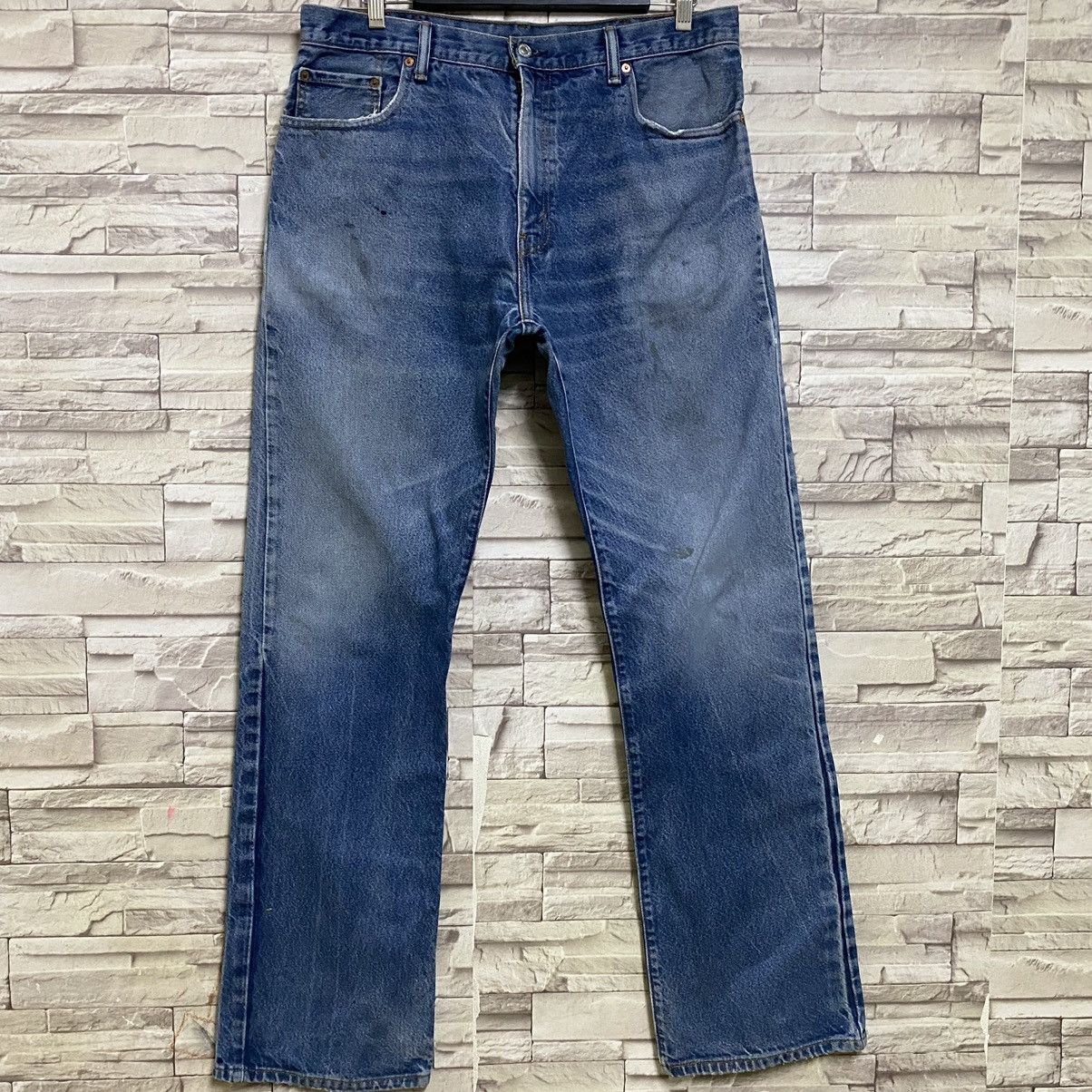 Levi's Vintage Levis 517 Flare Jeans Hedi Slimane Size US 37 - 3 Thumbnail
