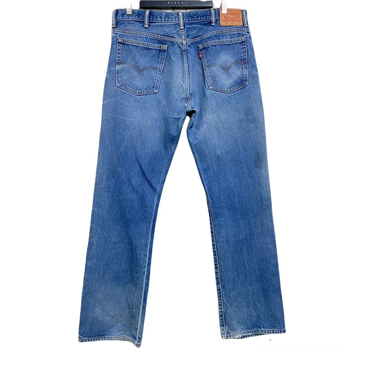Levi's Vintage Levis 517 Flare Jeans Hedi Slimane Size US 37 - 1 Thumbnail