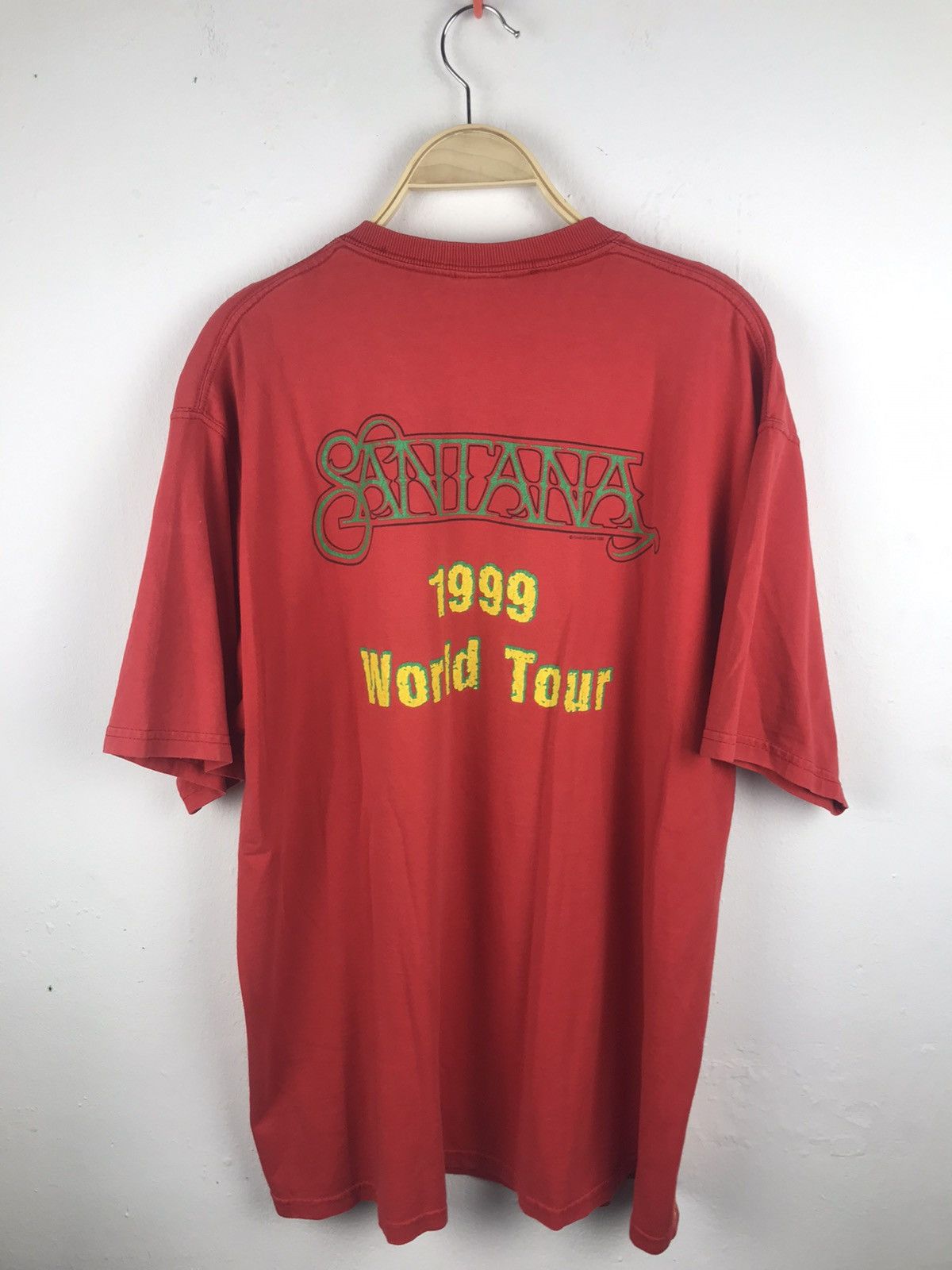 Band Tees Santana - World Tour 1999 / Vintage Band Tees Size US L / EU 52-54 / 3 - 3 Thumbnail
