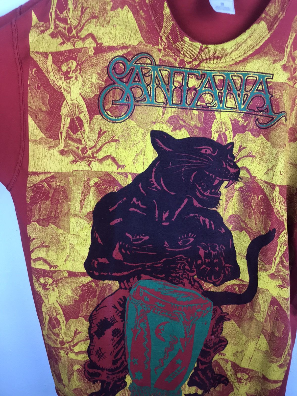 Band Tees Santana - World Tour 1999 / Vintage Band Tees Size US L / EU 52-54 / 3 - 2 Thumbnail