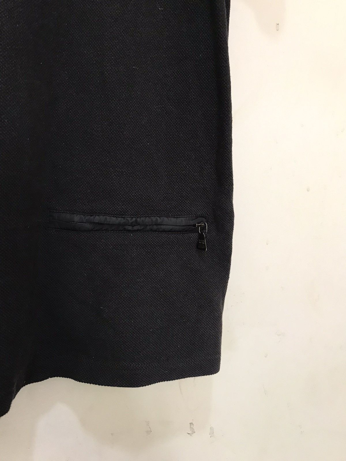 Prada Prada Collar Zipper Black Shirt Size US M / EU 48-50 / 2 - 6 Thumbnail