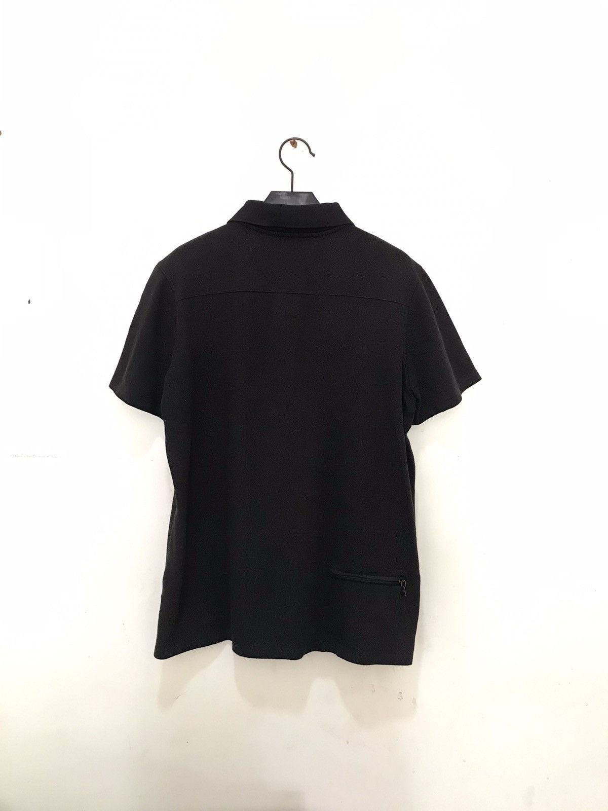 Prada Prada Collar Zipper Black Shirt Size US M / EU 48-50 / 2 - 5 Thumbnail