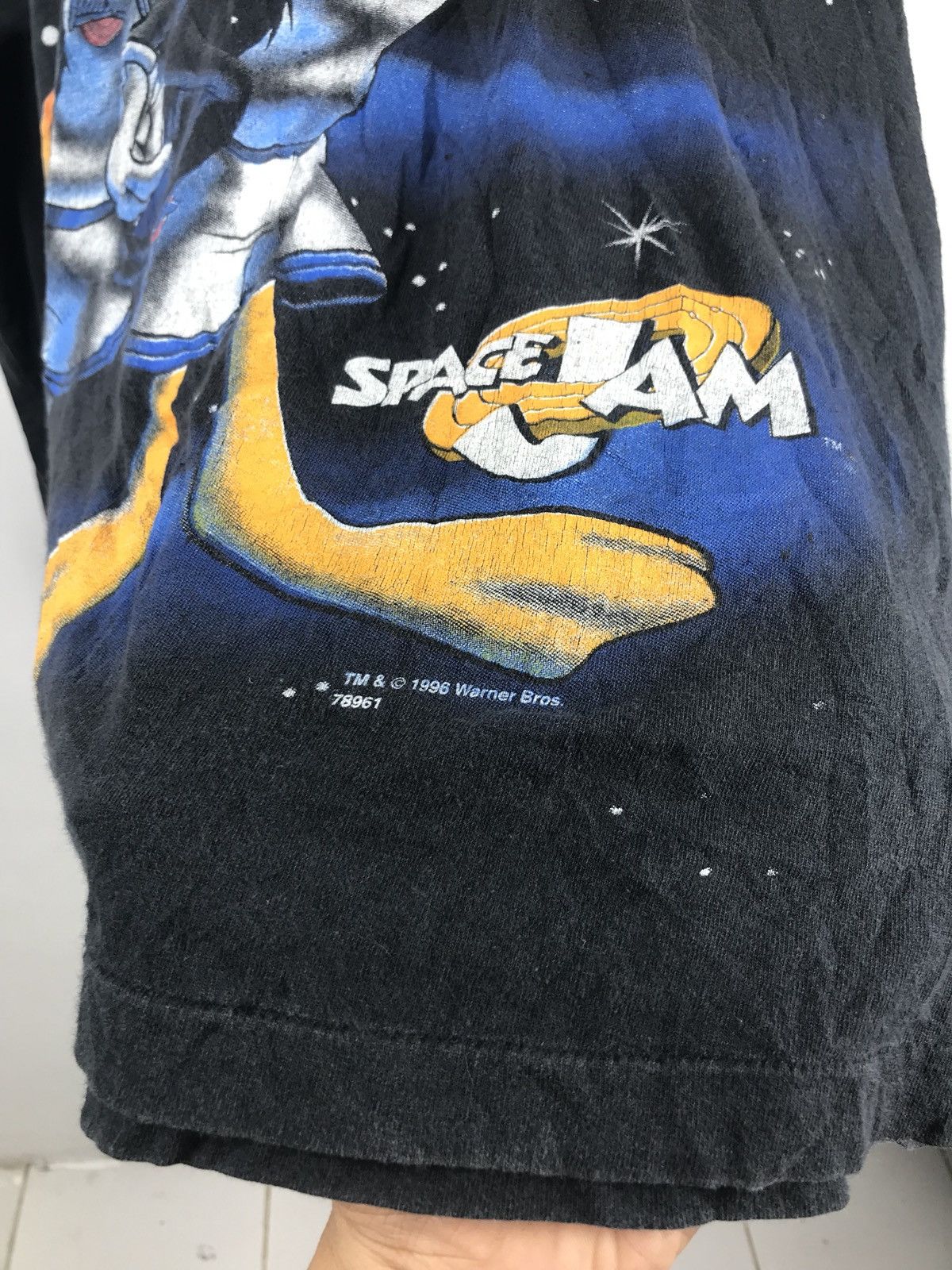 Vintage × Warner Bros Vintage Space Jam long-sleeved T shirt Size US XL / EU 56 / 4 - 4 Thumbnail