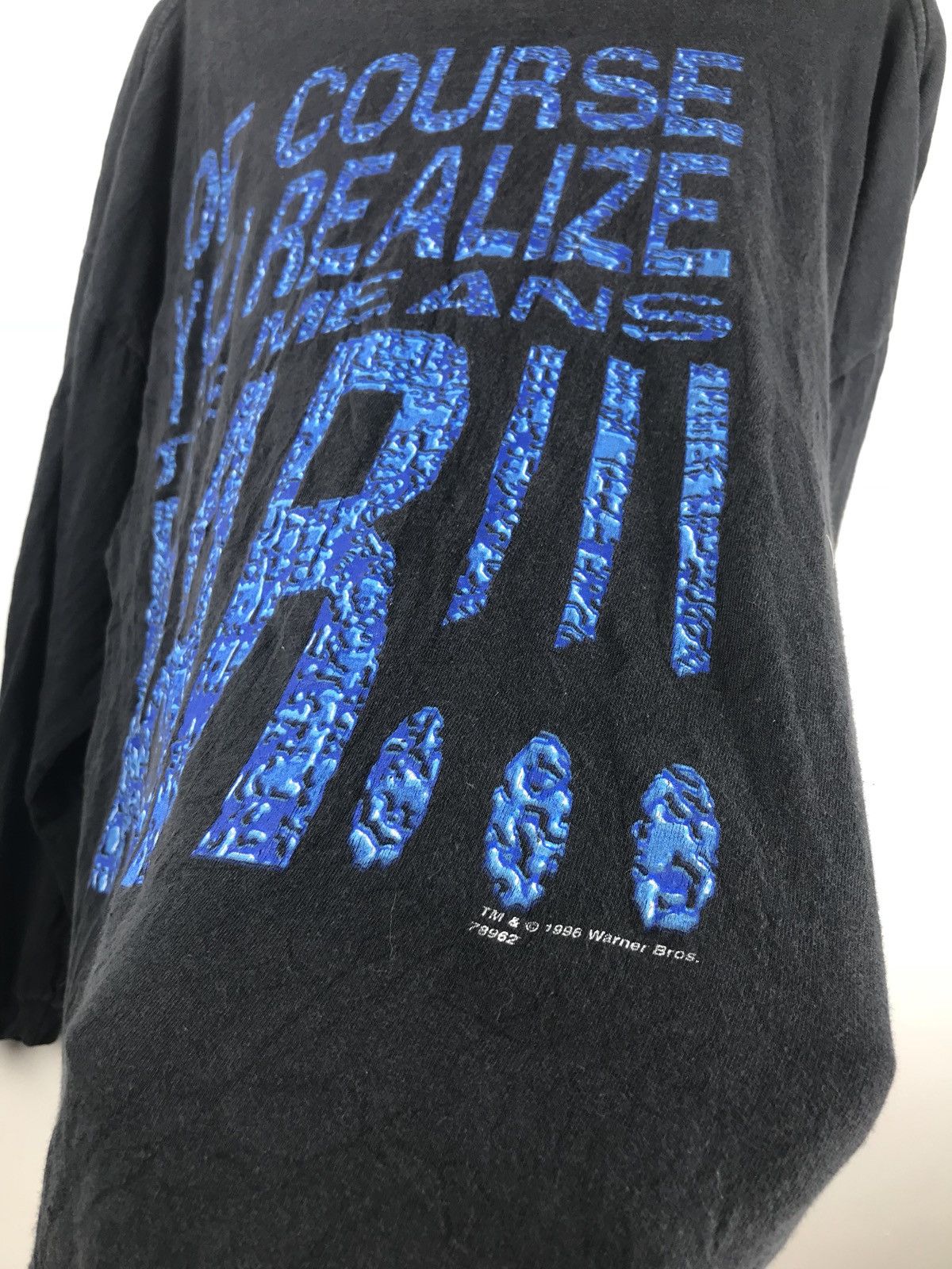 Vintage × Warner Bros Vintage Space Jam long-sleeved T shirt Size US XL / EU 56 / 4 - 6 Thumbnail
