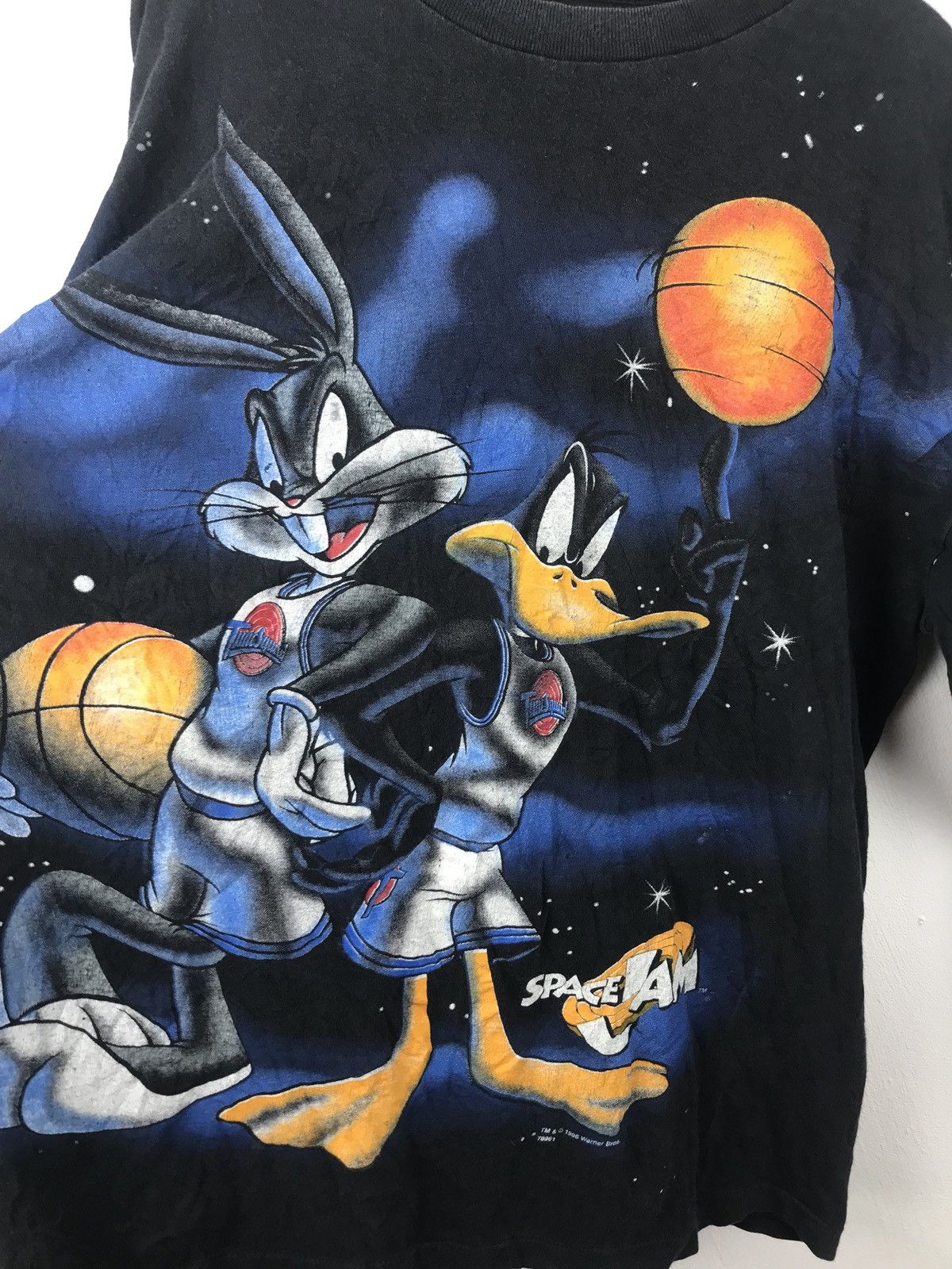 Vintage × Warner Bros Vintage Space Jam long-sleeved T shirt Size US XL / EU 56 / 4 - 3 Thumbnail
