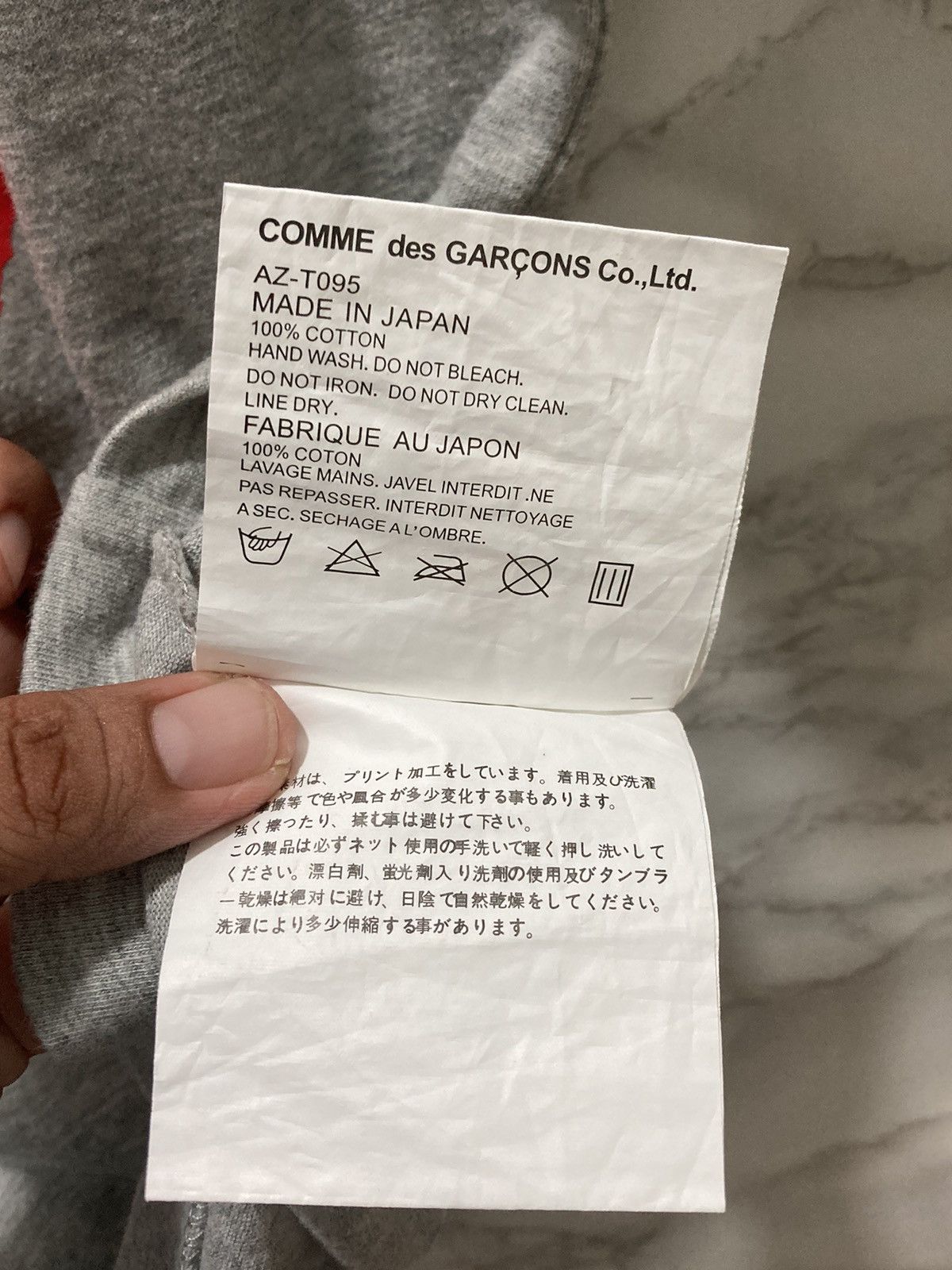 CDG by Comme des Garcons Comme de Garcons Play Big Heart Logo Size US M / EU 48-50 / 2 - 7 Thumbnail