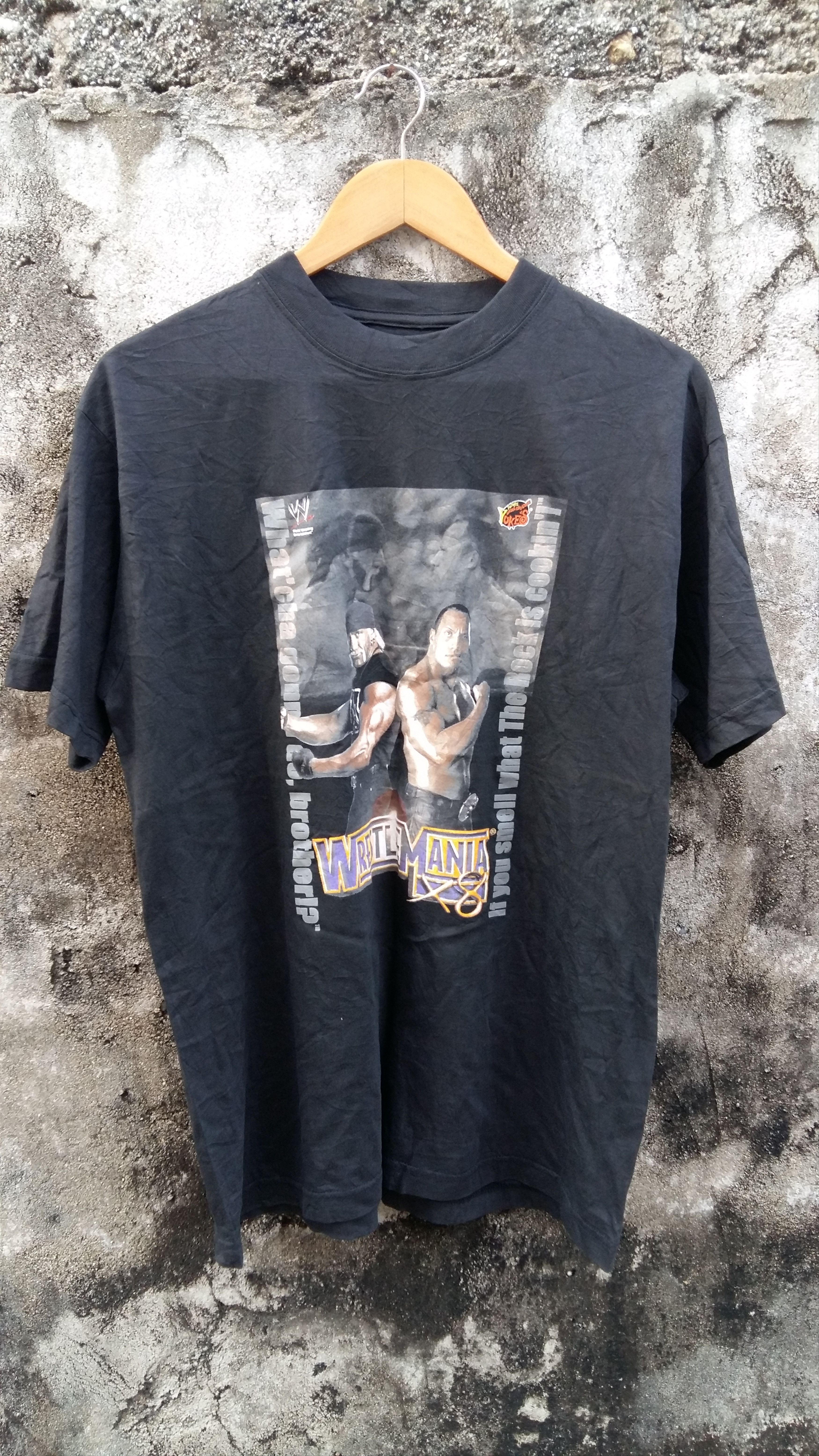 Hulk Hogan Vs The Rock Wrestling X8 Tshirt