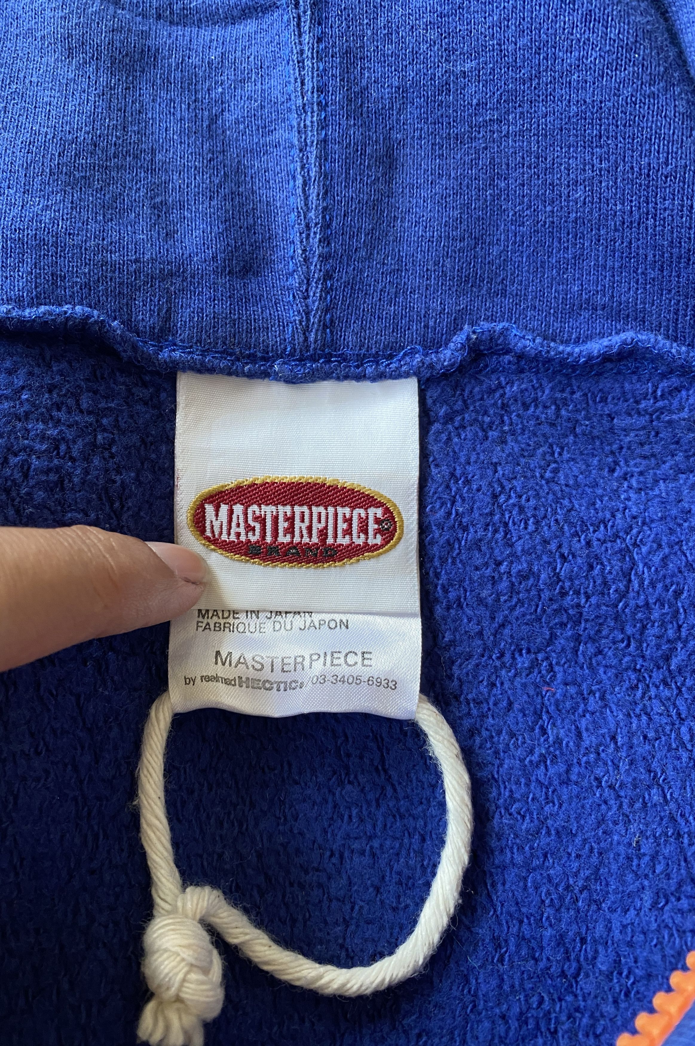 Japanese Brand × MasterPiece MASTERPIECE HOODIE Size US L / EU 52-54 / 3 - 4 Thumbnail
