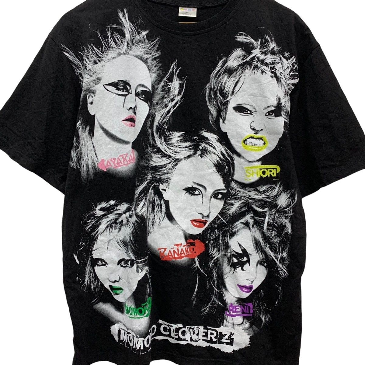 Band Tees × Japanese Brand × Vintage Smooch Momoiro Clover Z Kpop Vintage Band Shirt. #KD Size US XL / EU 56 / 4 - 2 Thumbnail