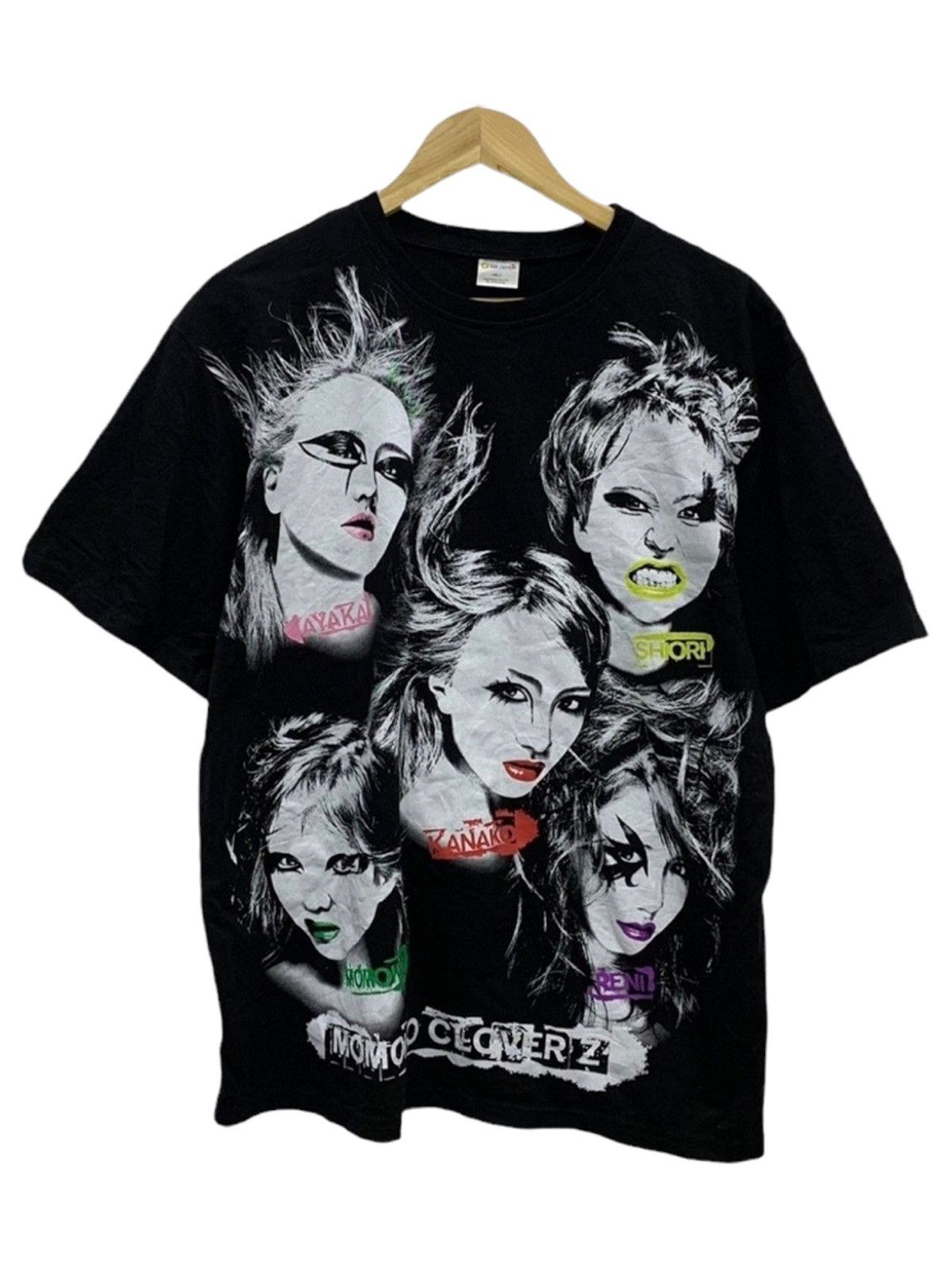 Band Tees × Japanese Brand × Vintage Smooch Momoiro Clover Z Kpop Vintage Band Shirt. #KD Size US XL / EU 56 / 4 - 1 Thumbnail