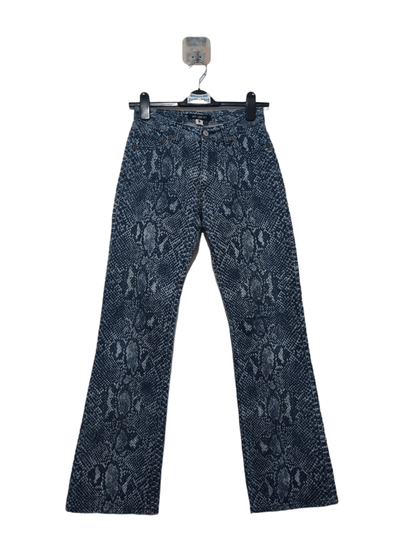 image of Hysteric Glamour Ozone Comunity - Skin Snack Denim 2000S in Blue, Men's (Size 27)