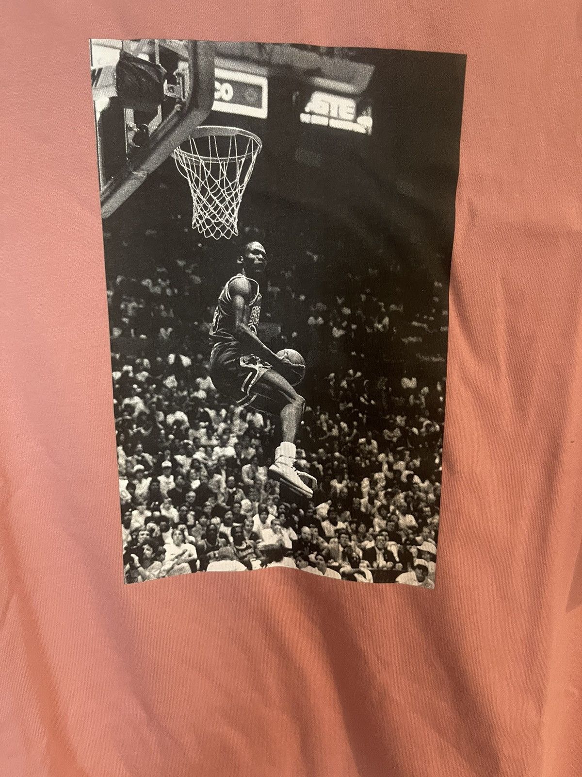 Brand new Jordan x Union MJ Dunk Tee Pink Size M
