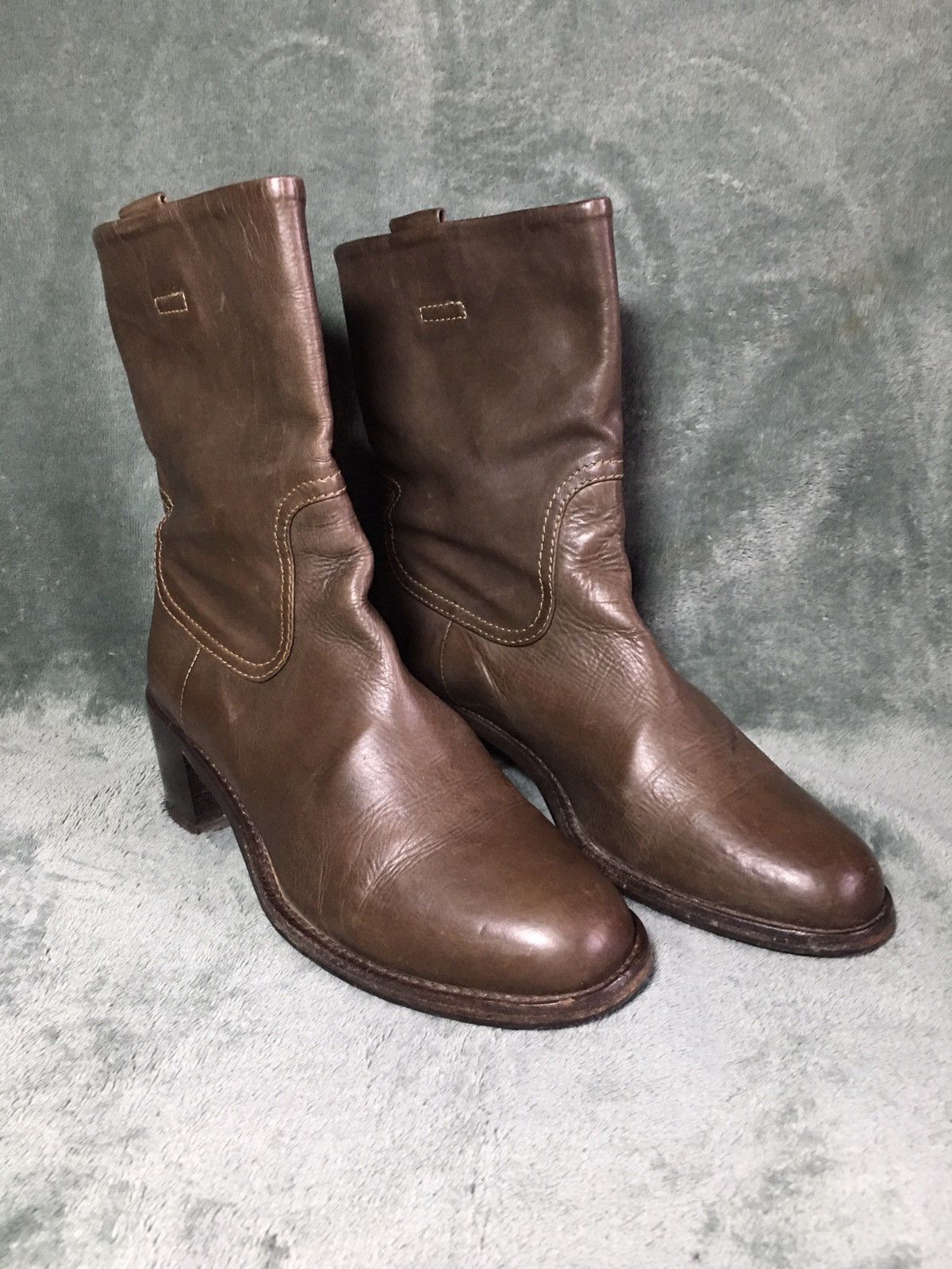 AGL Attilio Giusti Leombrun Boots Black Leather EU 38