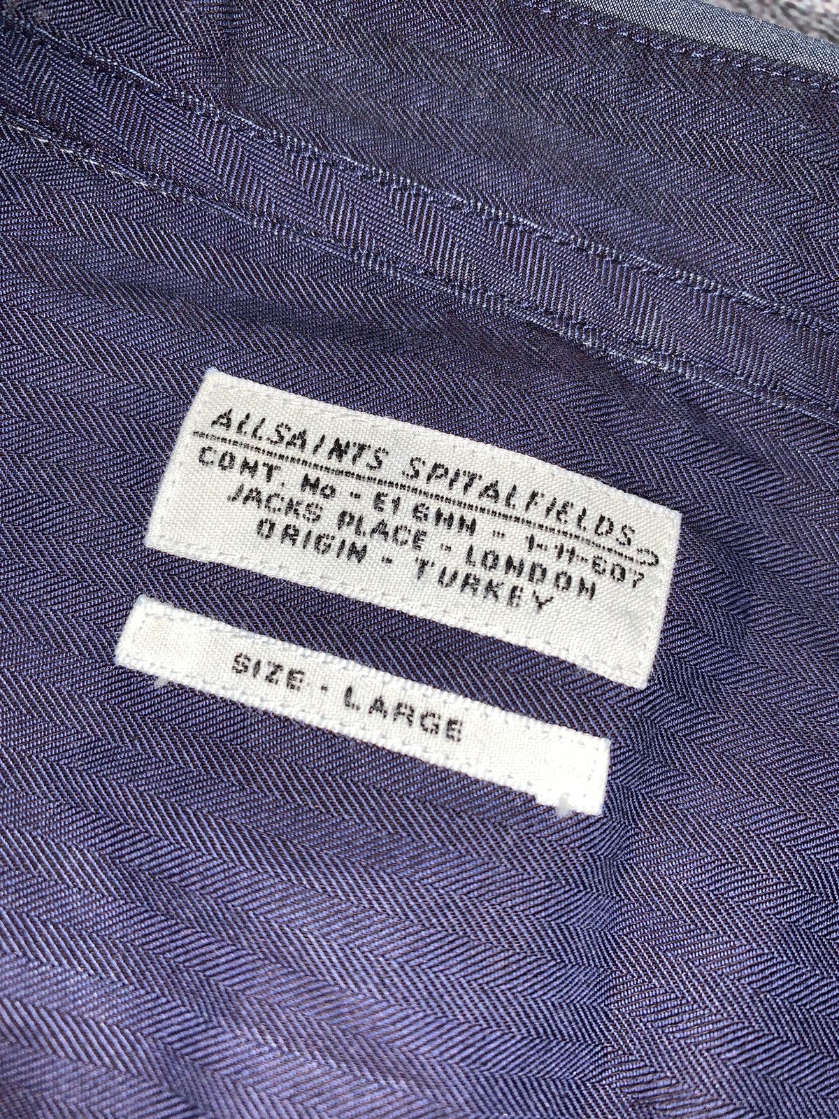 Allsaints × Vintage Allsaints L button up shirt polo long sleeve casual Size US L / EU 52-54 / 3 - 7 Thumbnail